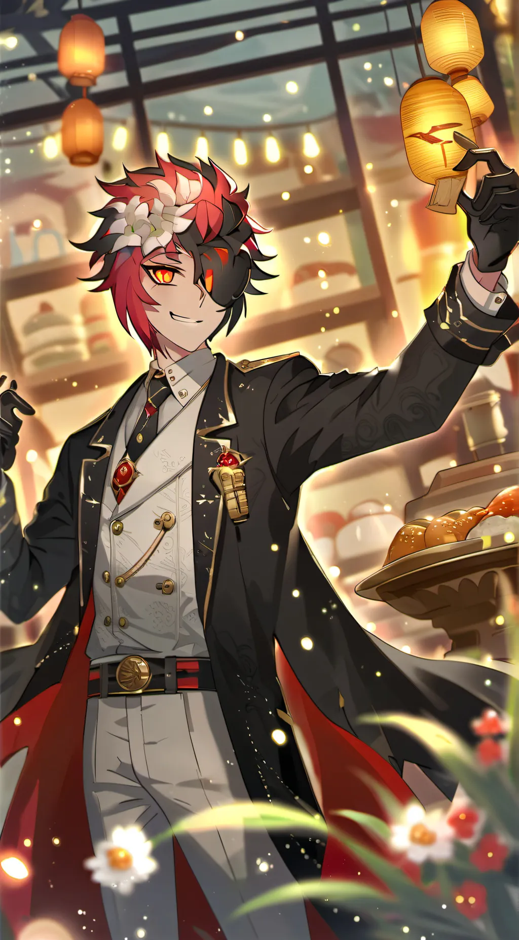 ai character: alastor  background