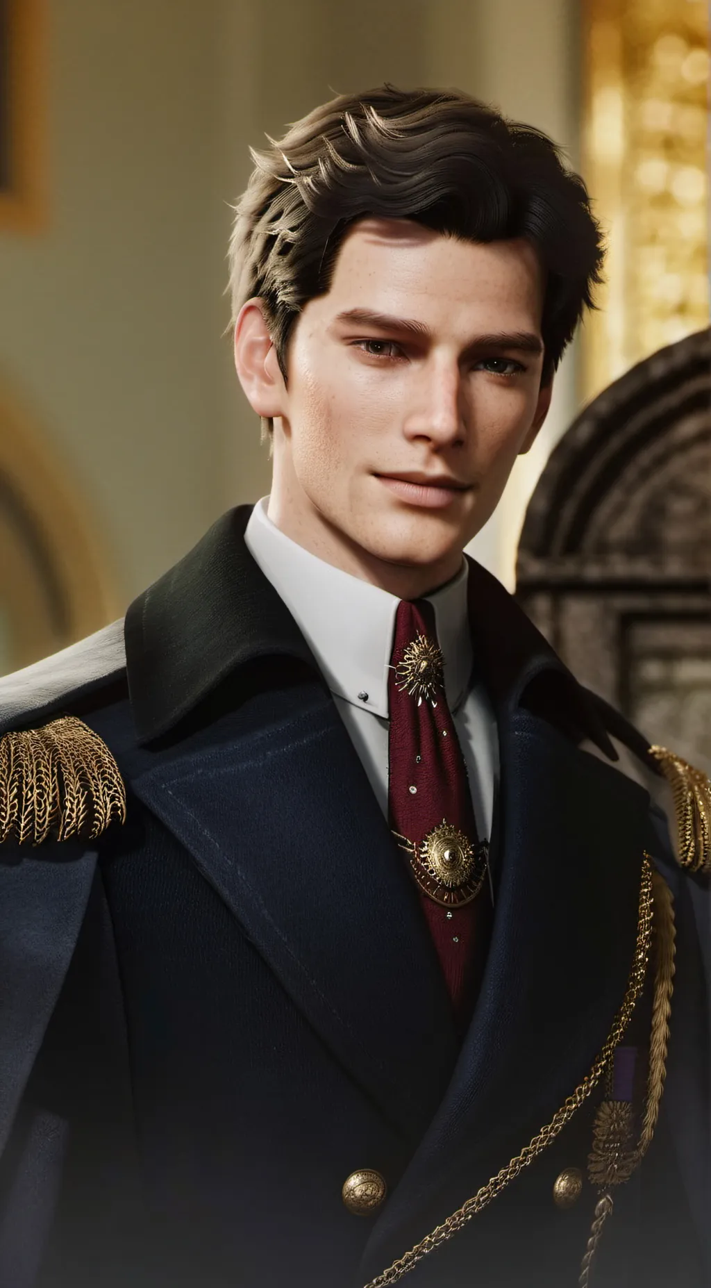 ai character: King Jon background