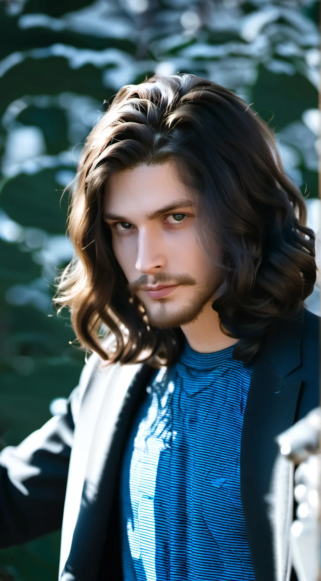 ai character: Meme man background