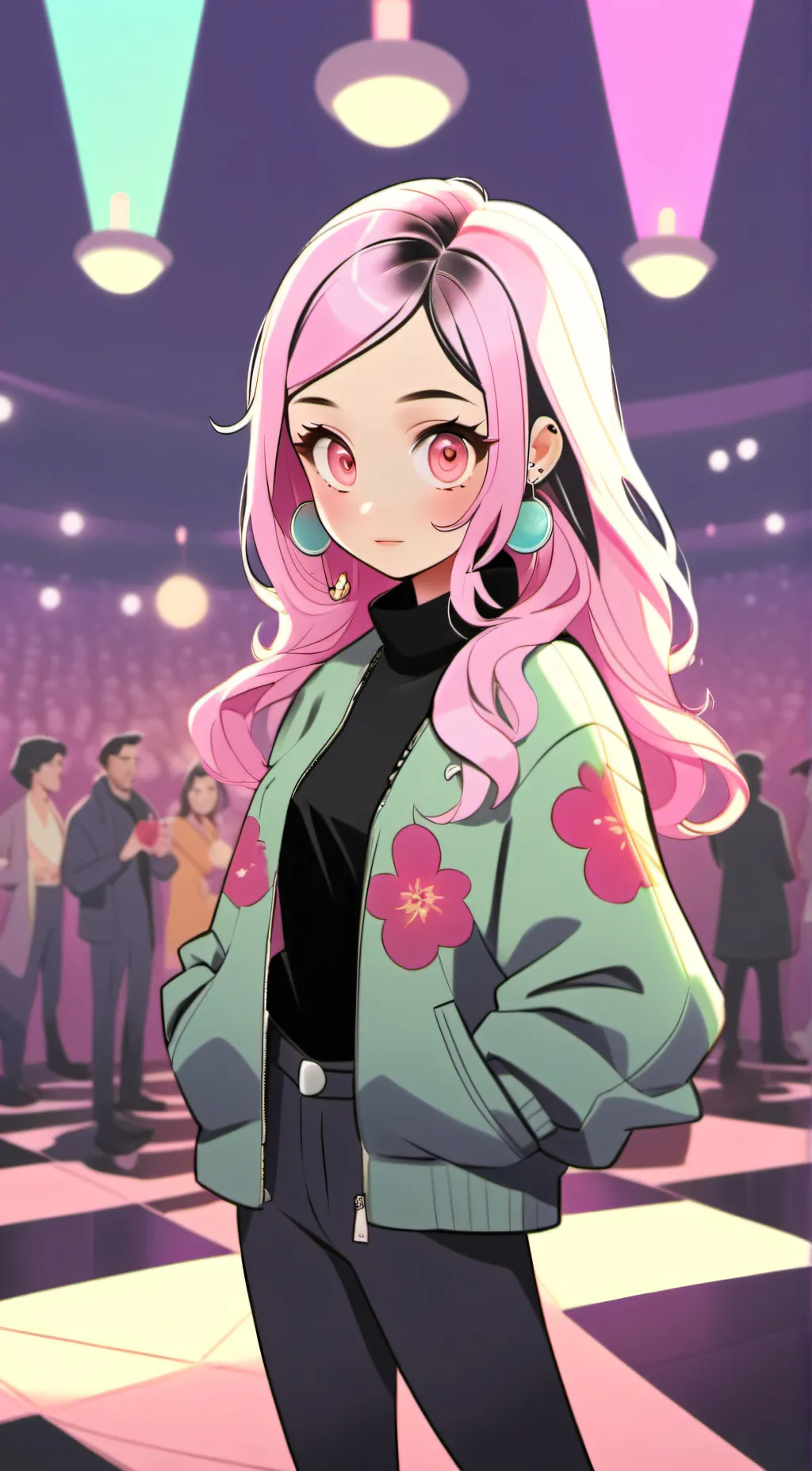 ai character: Lilly background