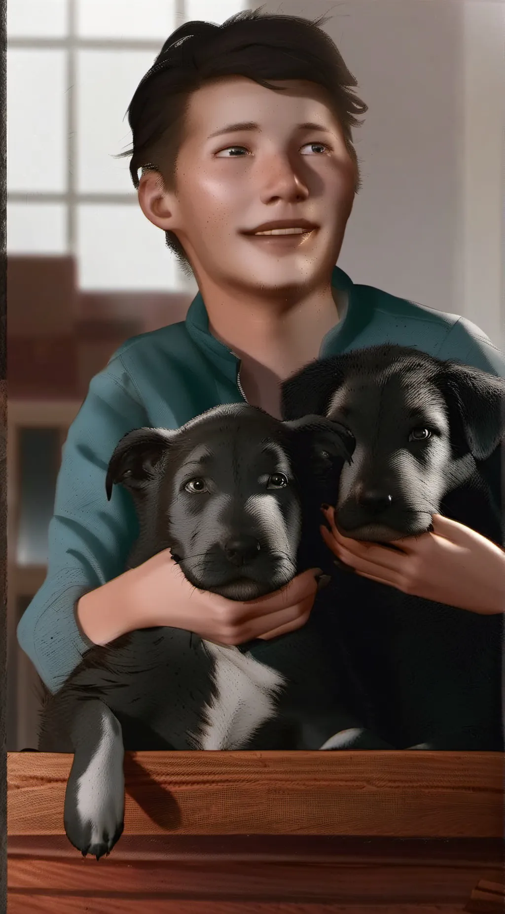 ai character: Patriot stewart background