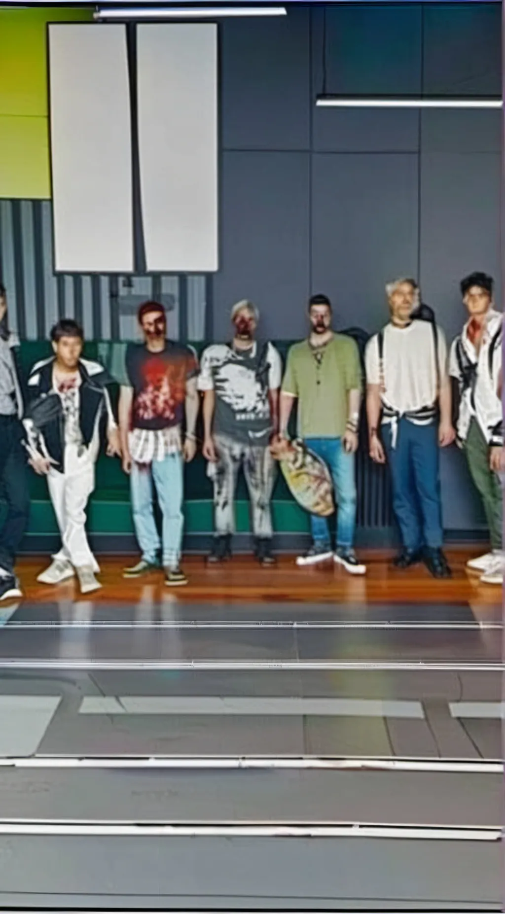 ai character: Zombie apocalypse  background