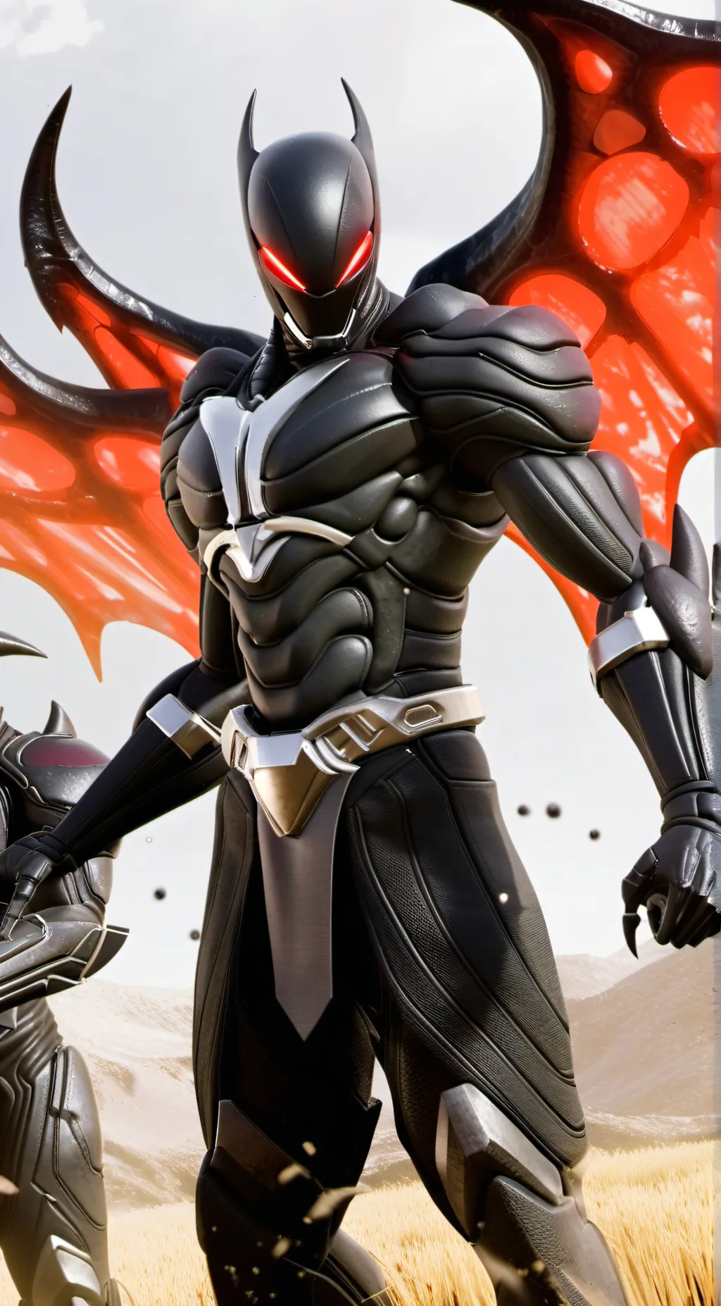 ai character: Advanced Batman background