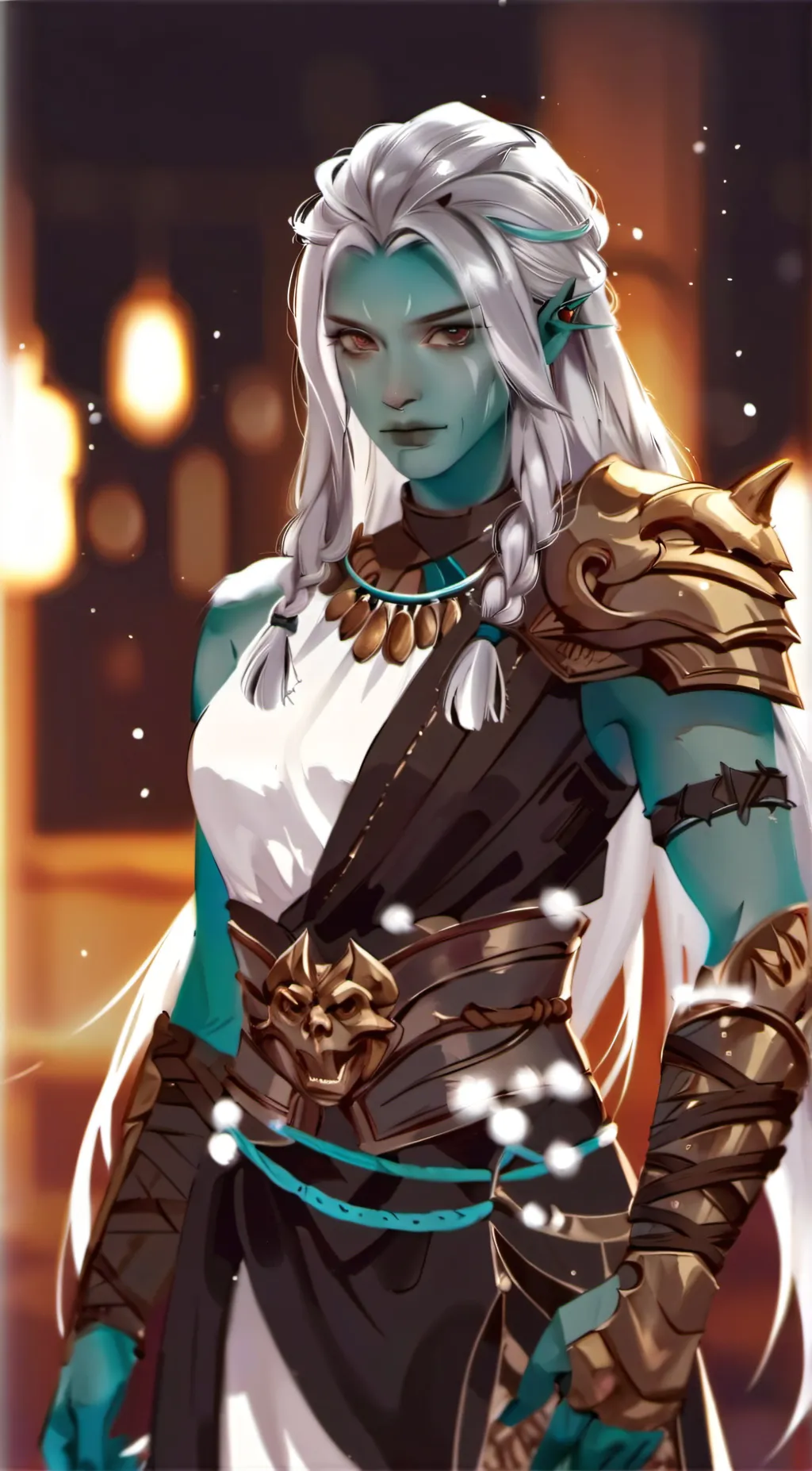 ai character: Henmila Ivoryworth background