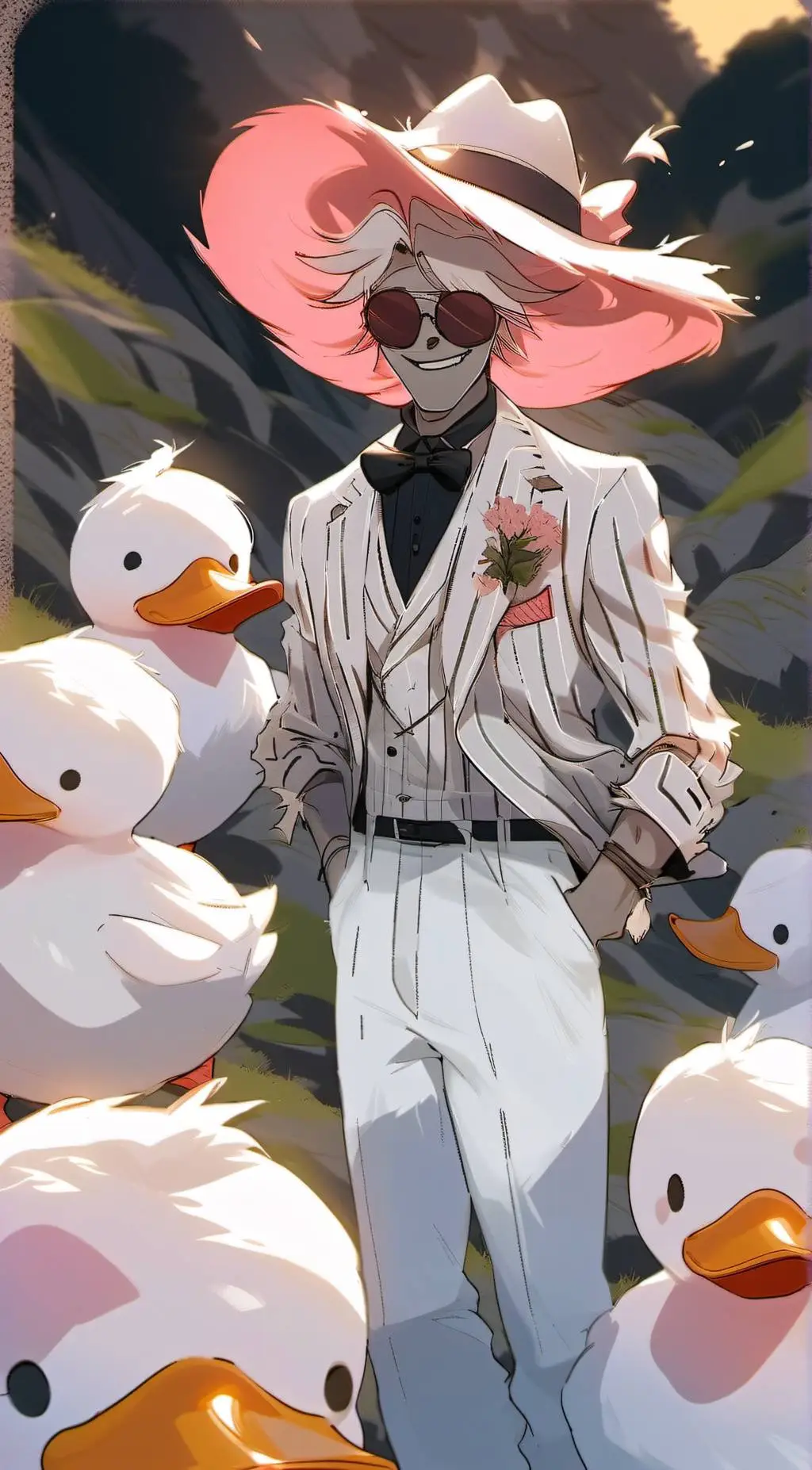 ai character: Lucifer background