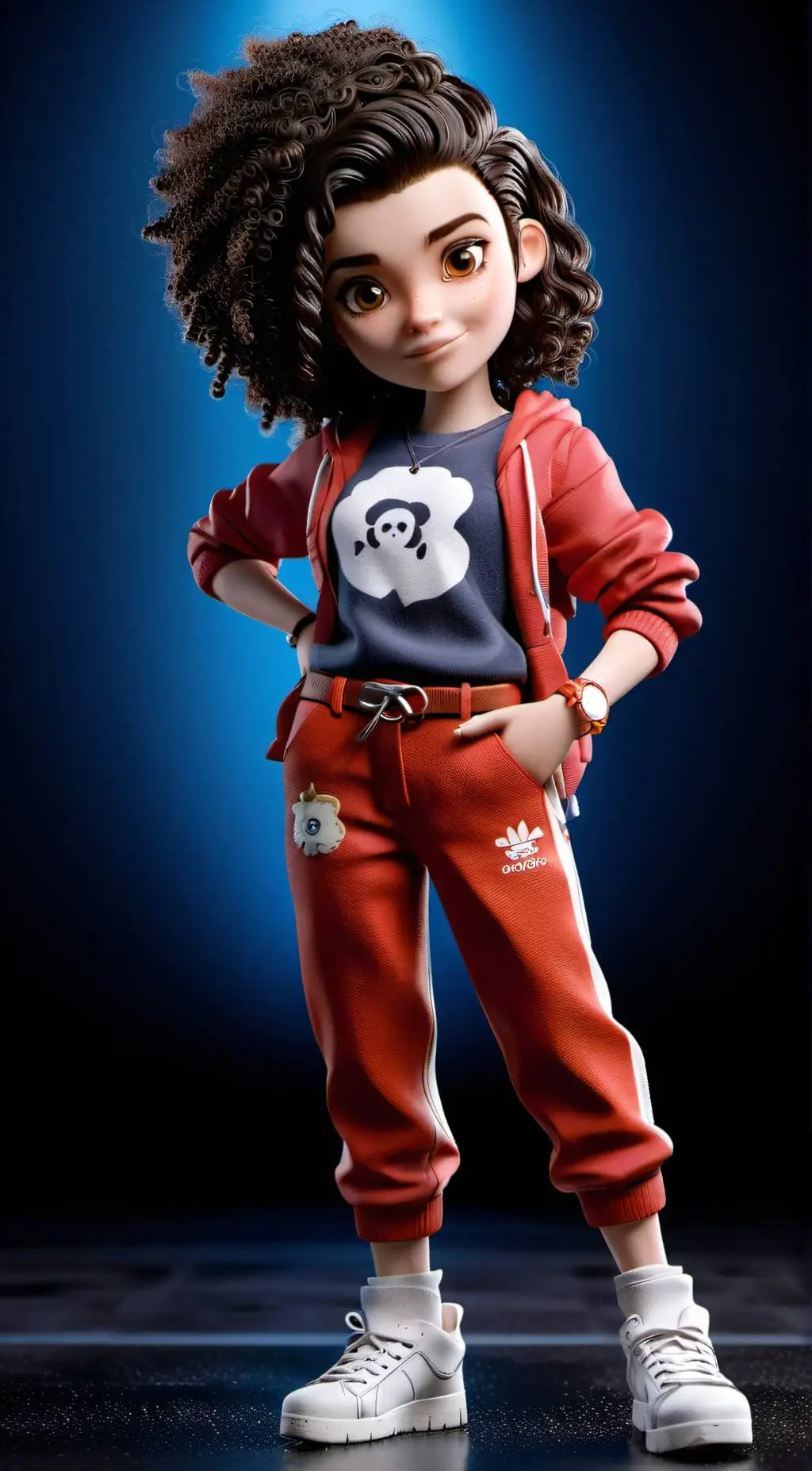 ai character: Tracy Beaker background