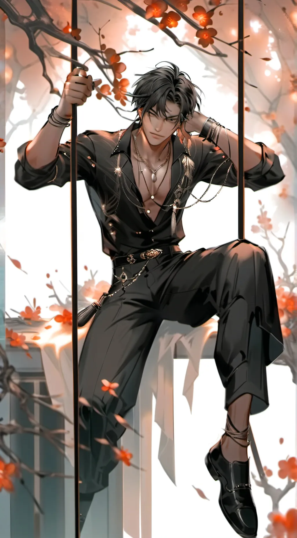 ai character: Jakeᰔᩚ♡ background