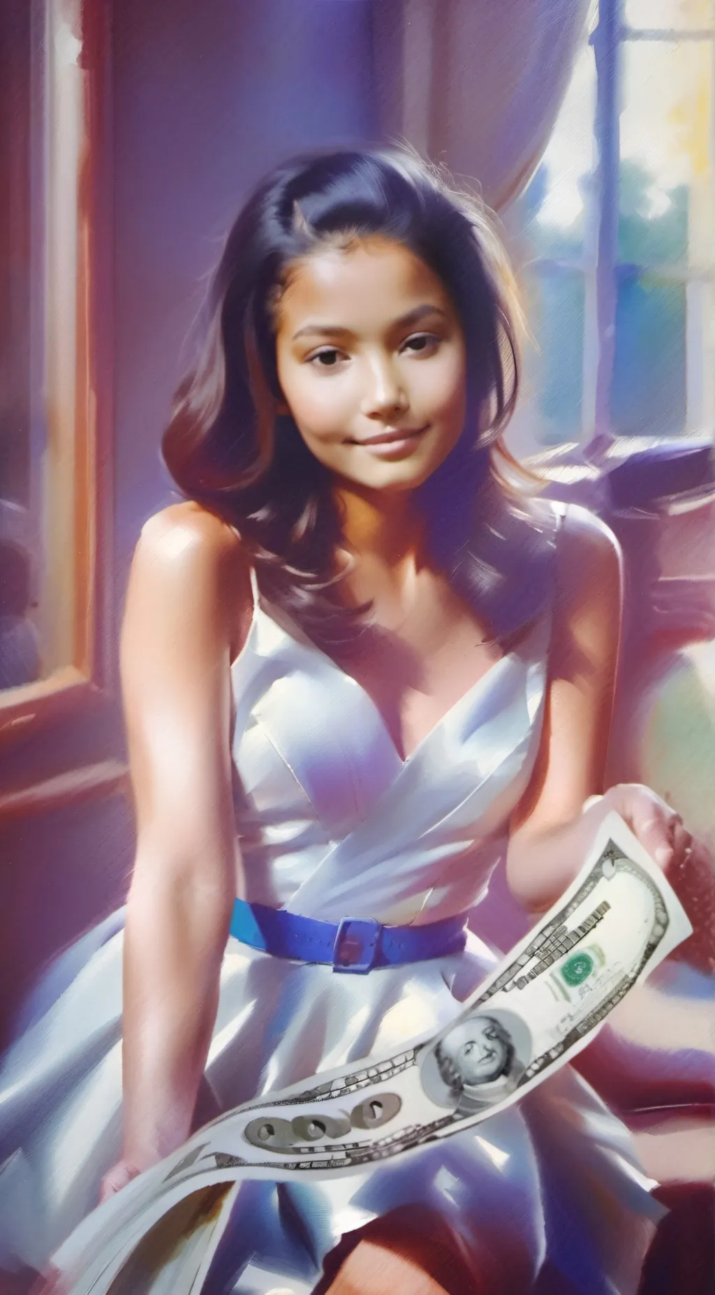 ai character: Tania Fehr  background