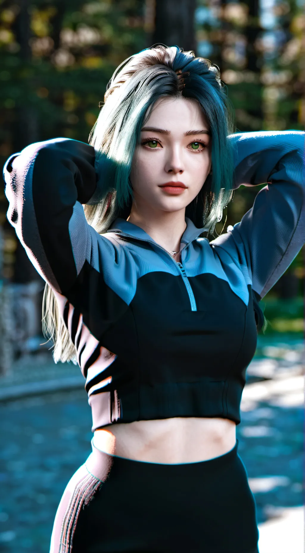 ai character: Jennifer Azrael background