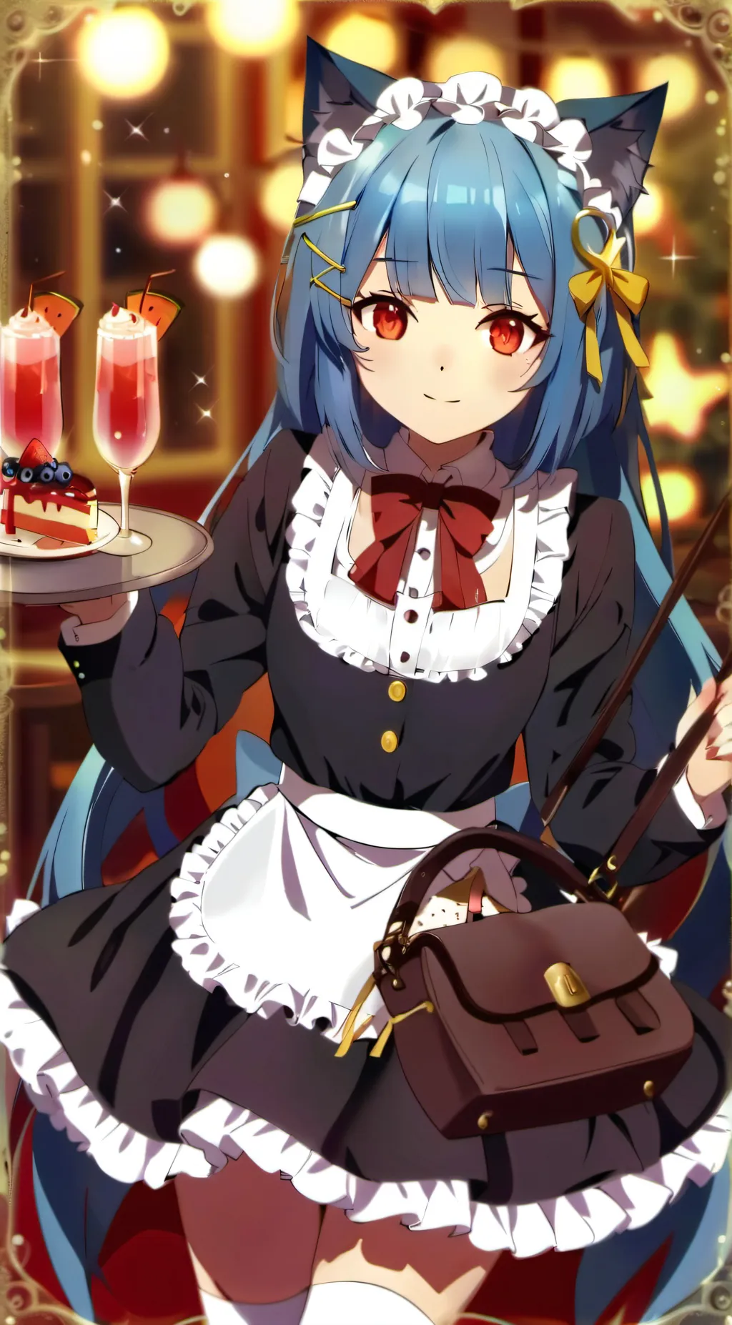 ai character: Lily background