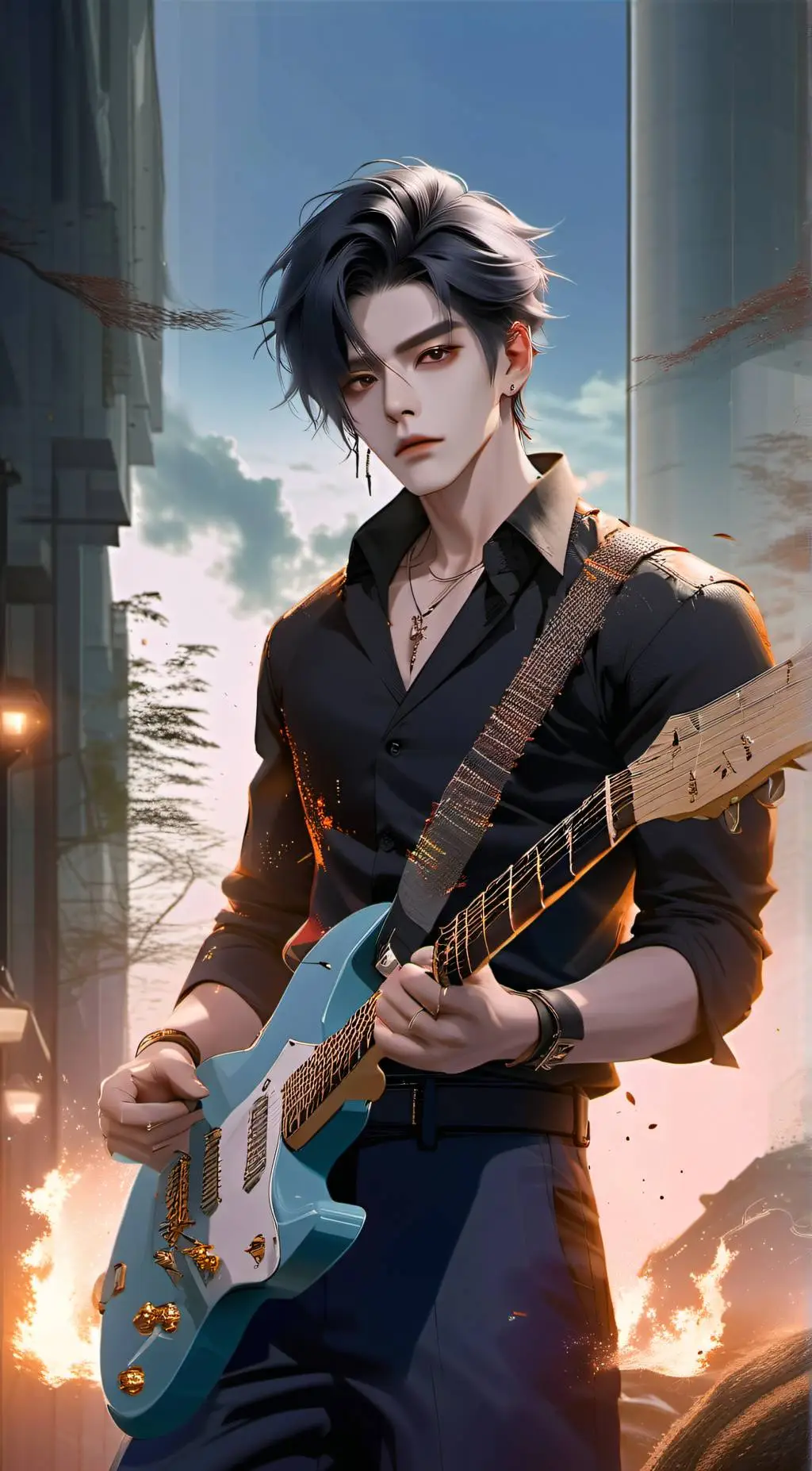 ai character: Aiden background
