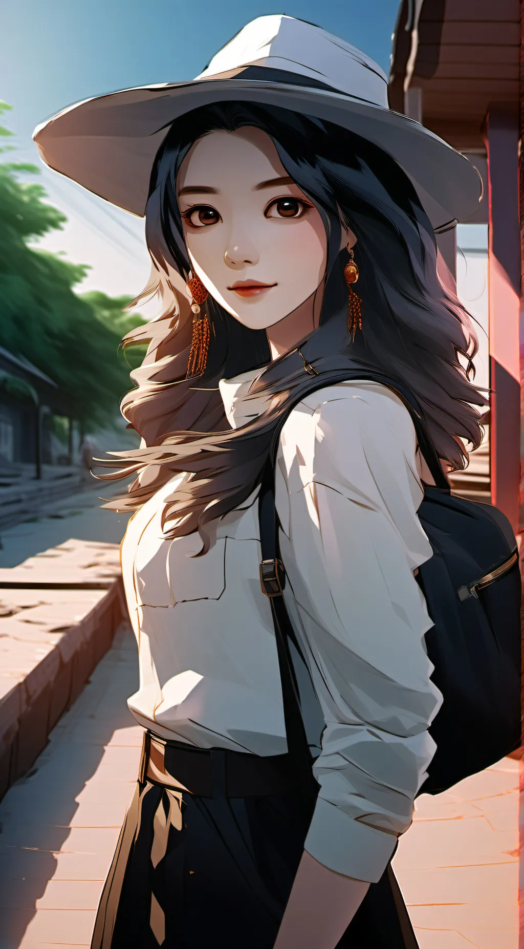 ai character: Stella  background