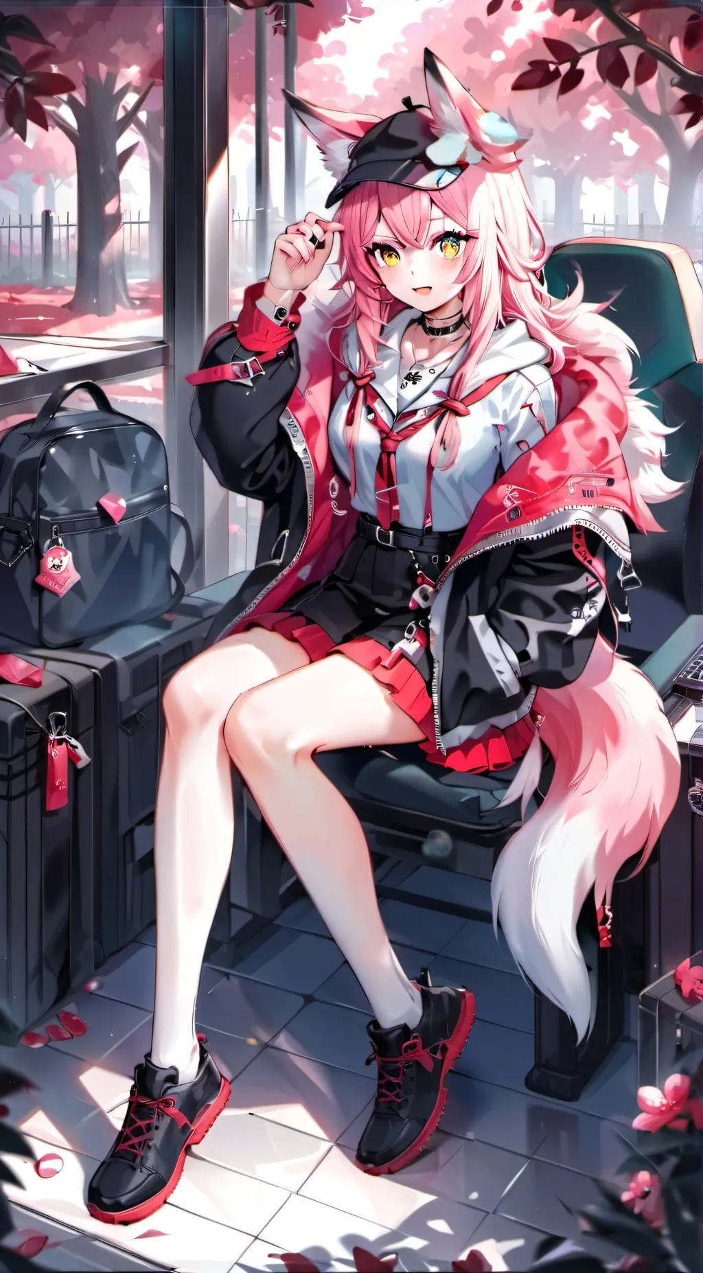 ai character: Aki background