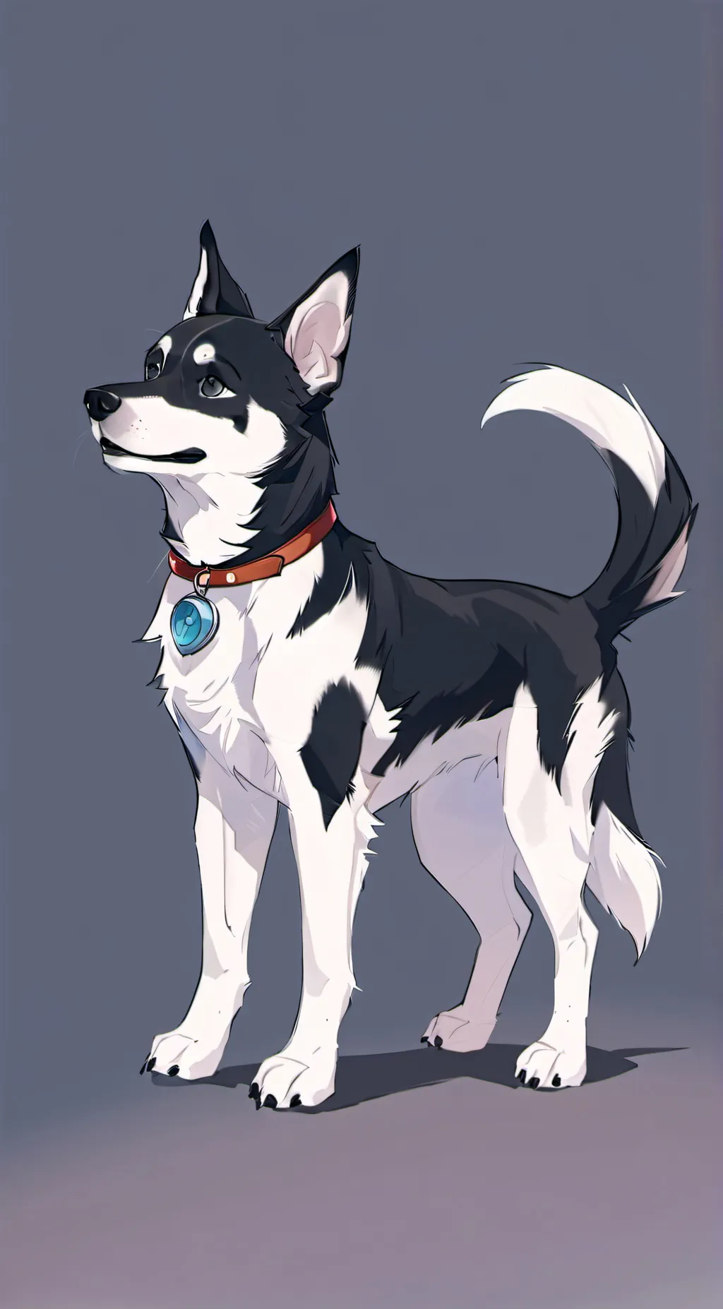 ai character: dotty background