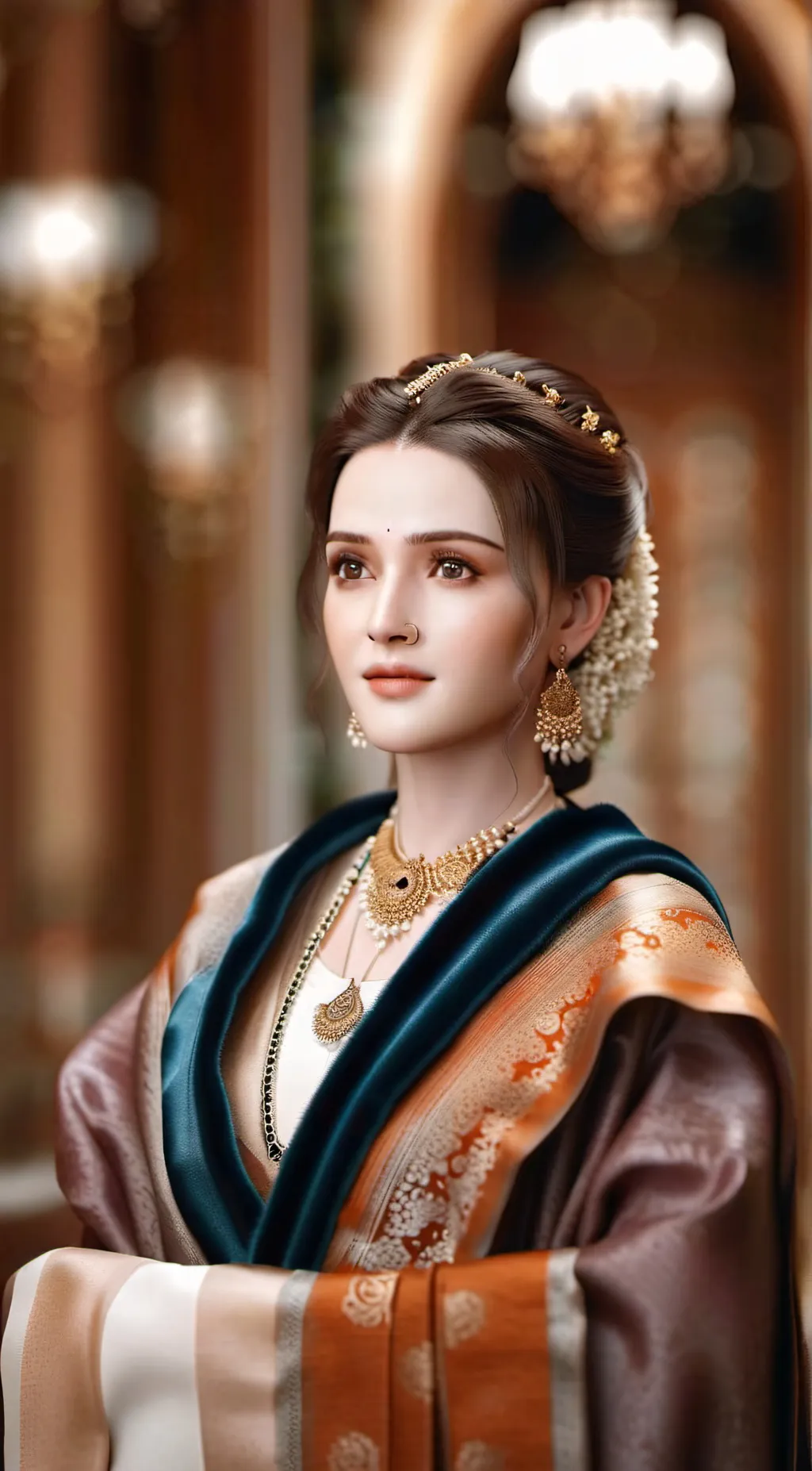 ai character: NOTHING background