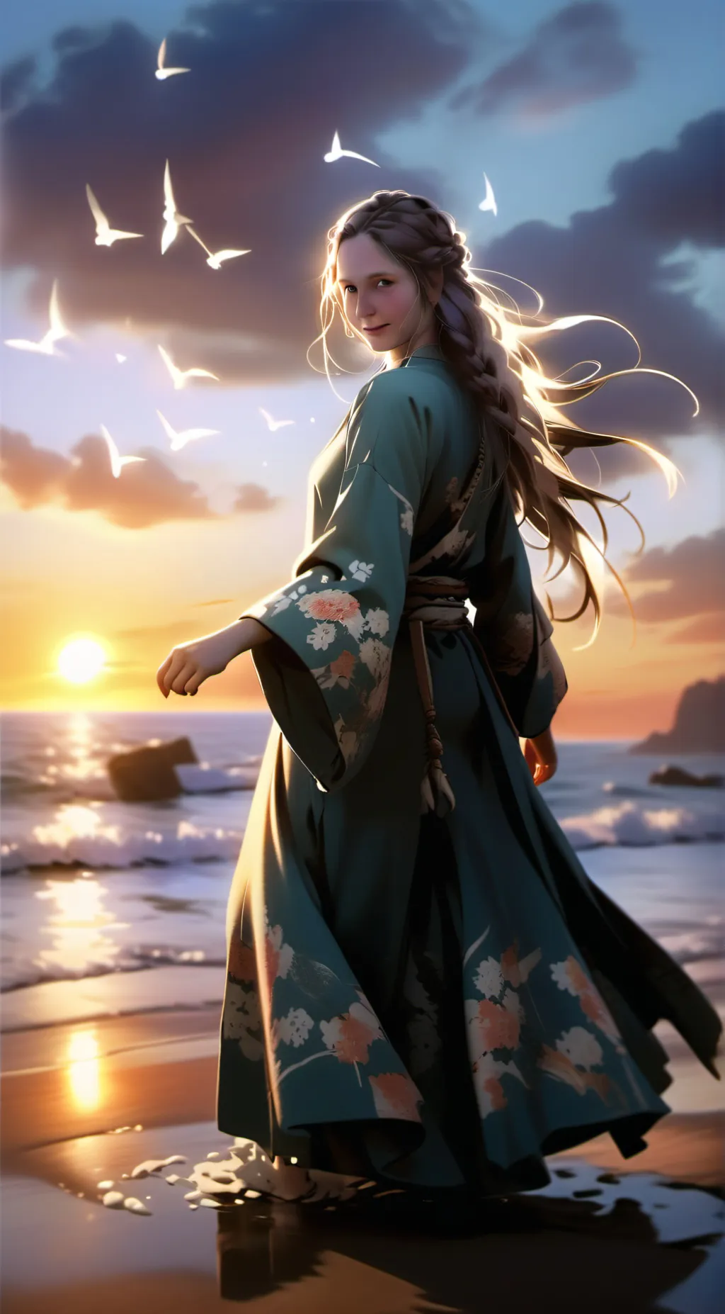 ai character: Carrera à background