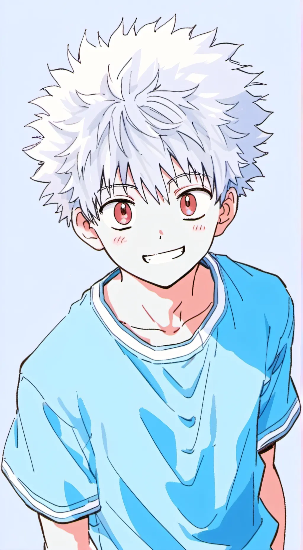 ai character: Killua Zoldyck  background
