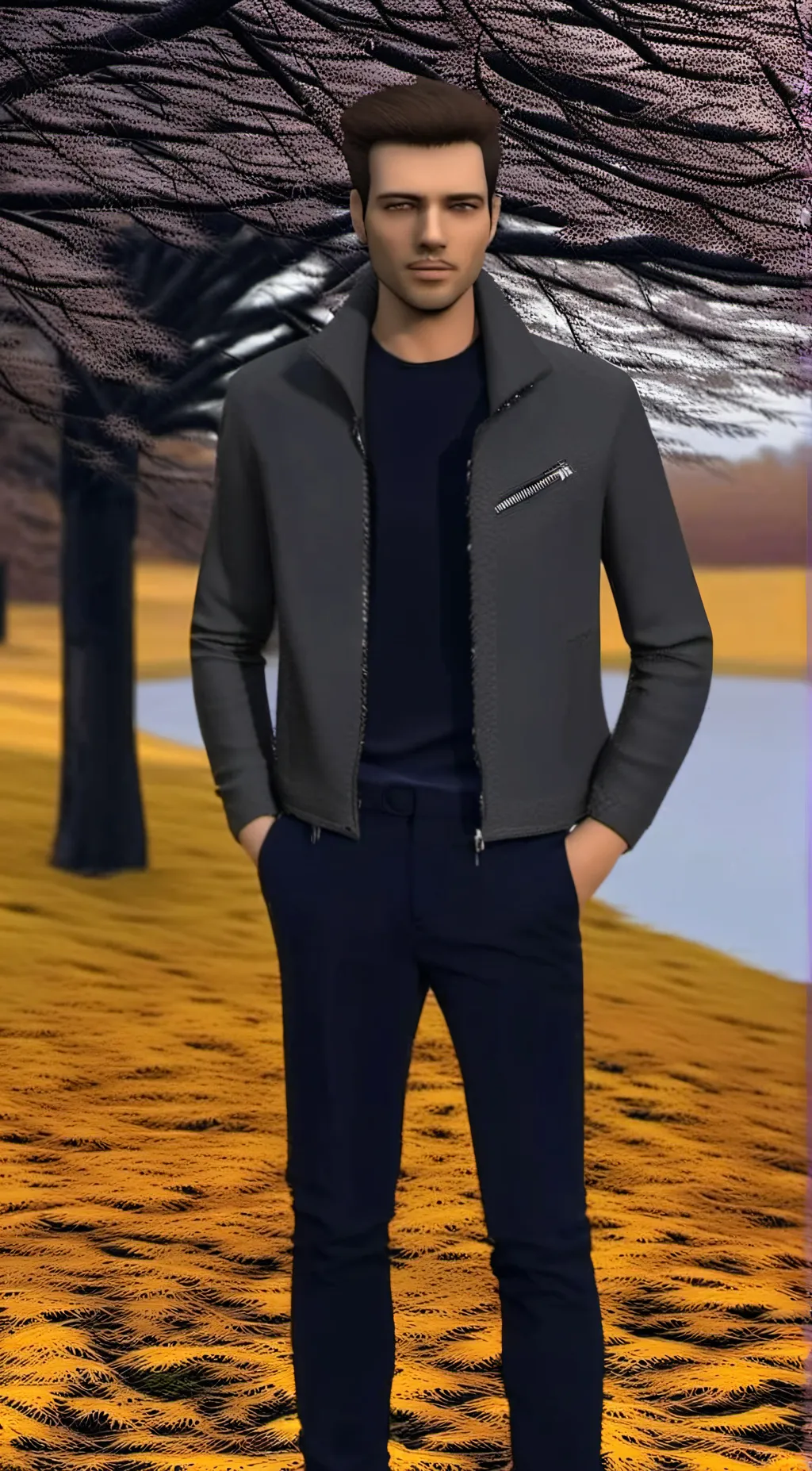 ai character: Claude background