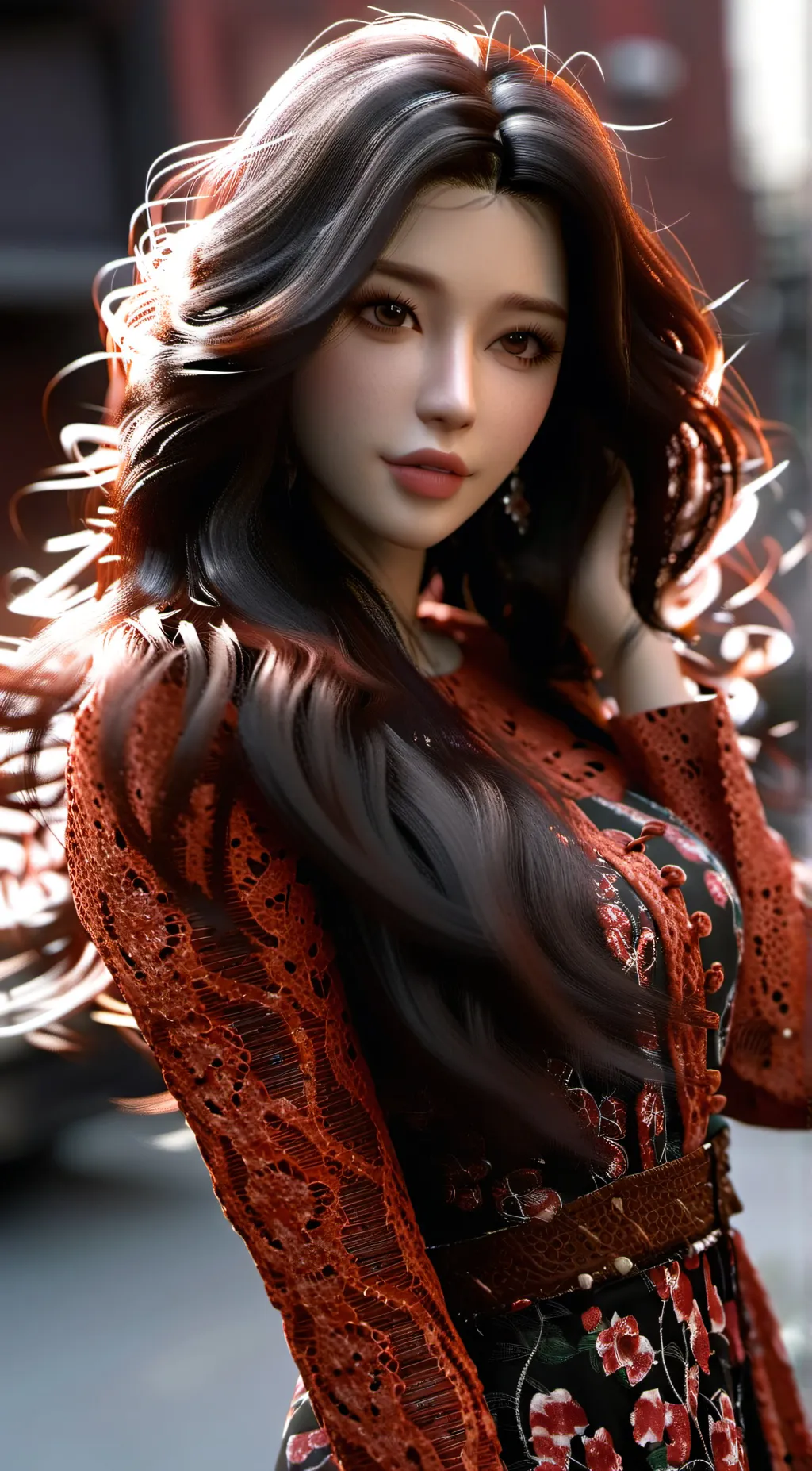 ai character: Bailey Bass background