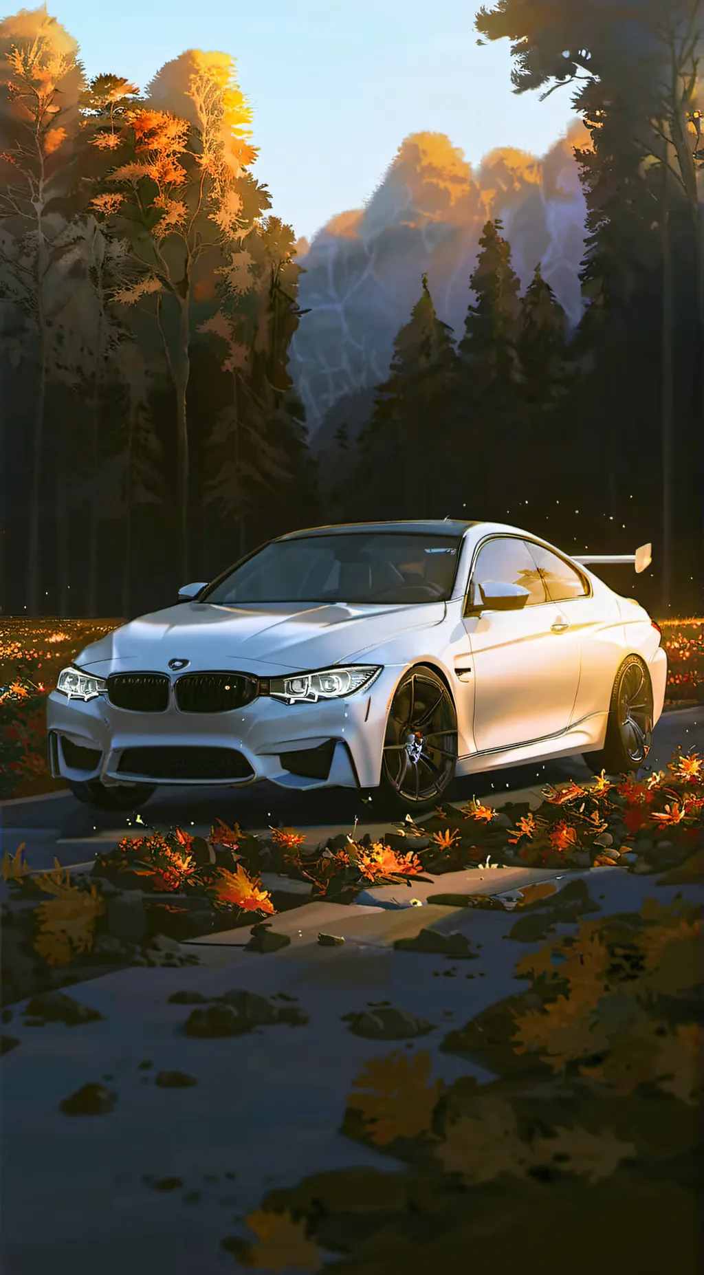 ai character: SC Road-trip background