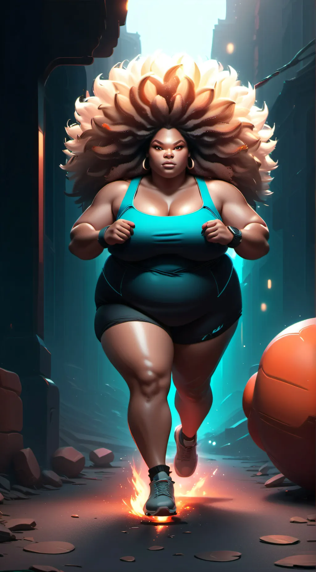 ai character: Patrica  background