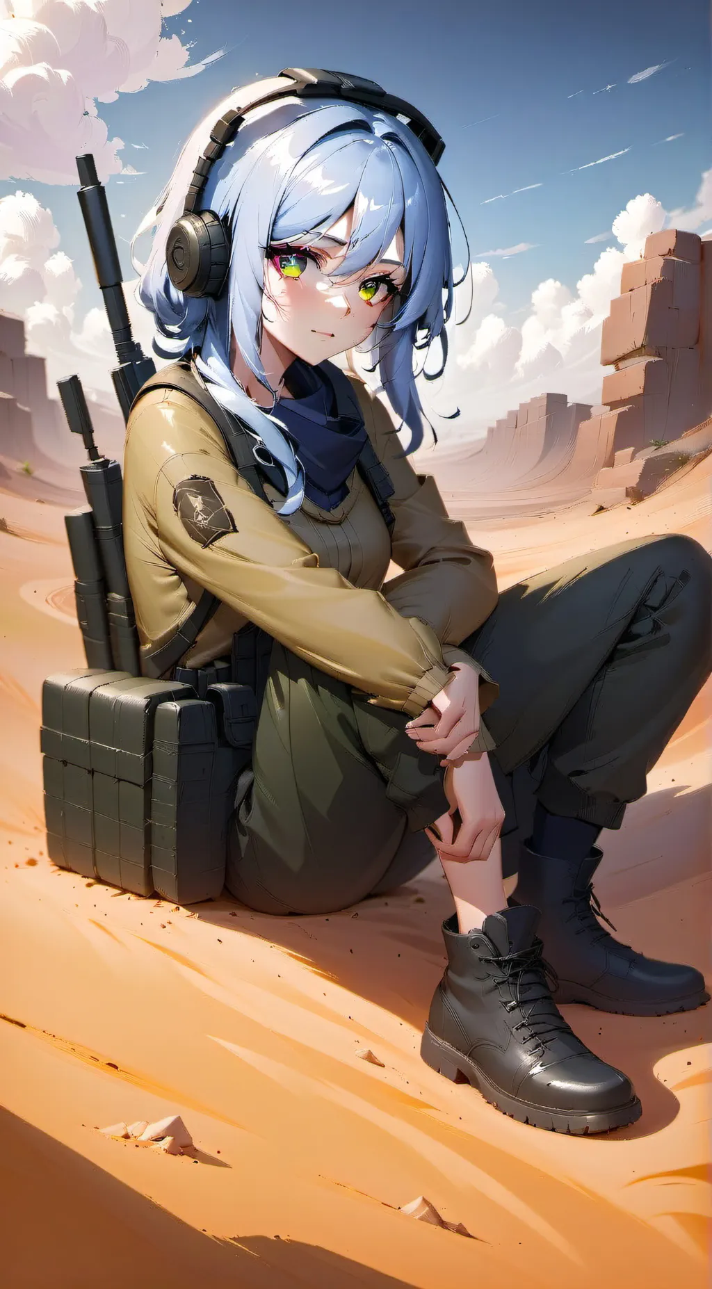 ai character: Raven background