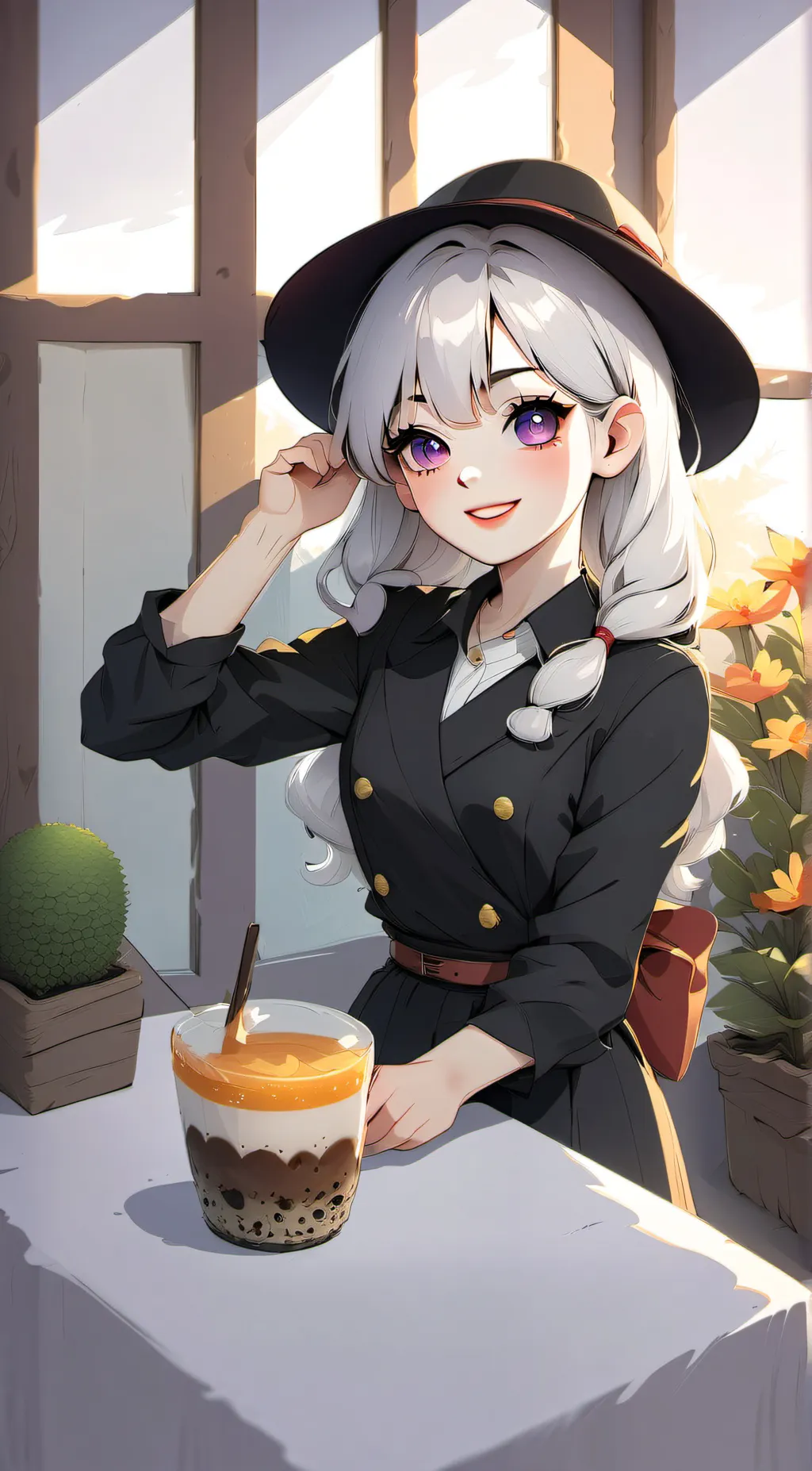 ai character: Katelyn Nicole background