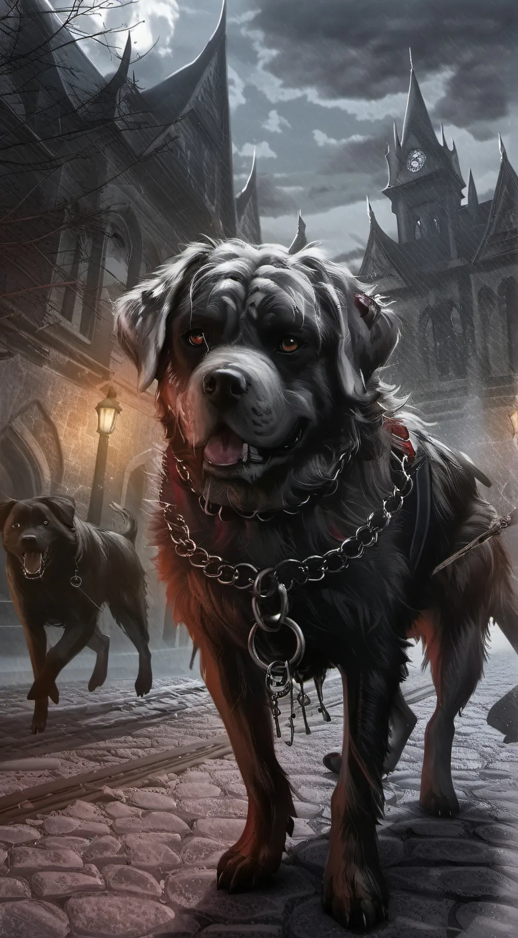 ai character: Dungeon background