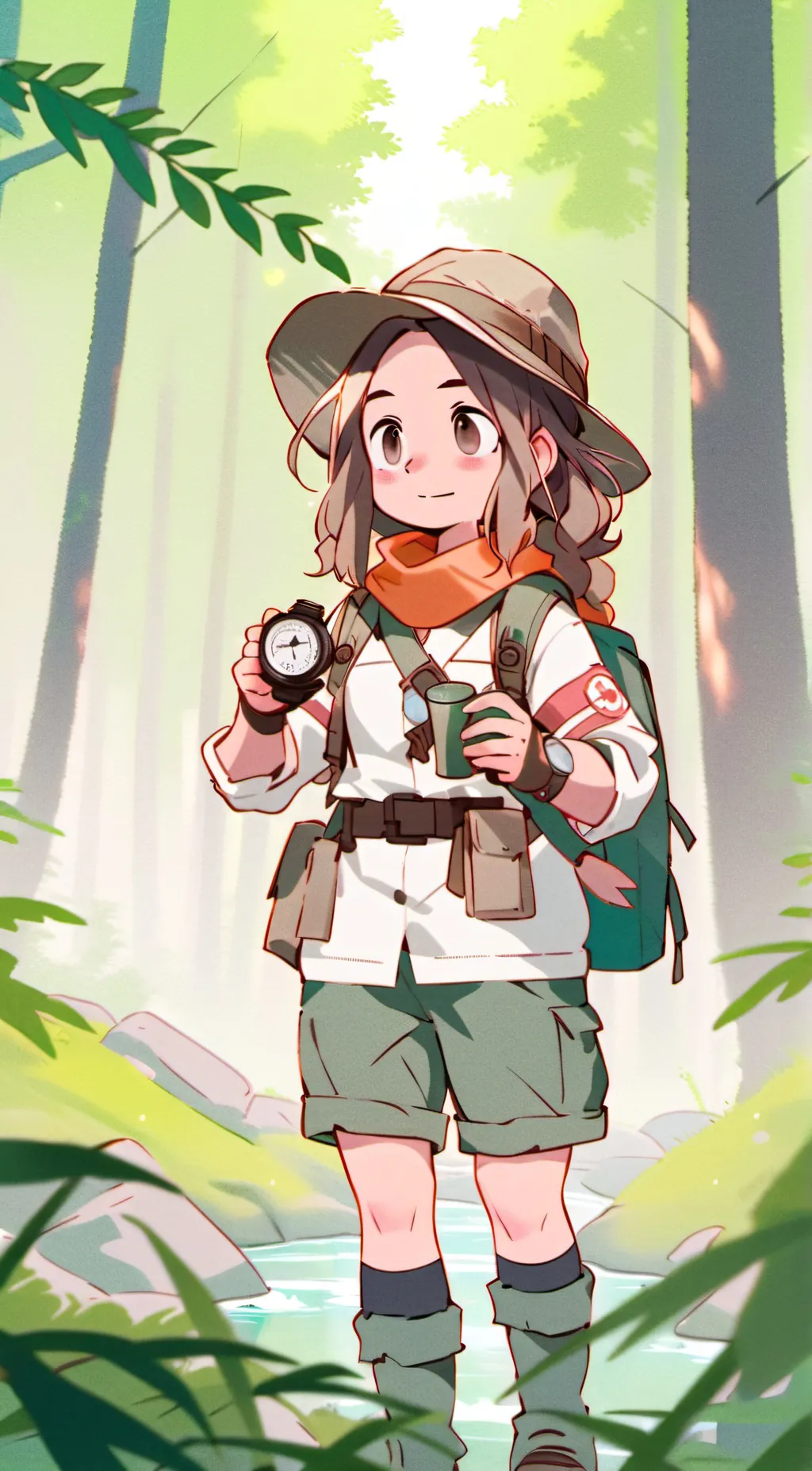 ai character: Aria background