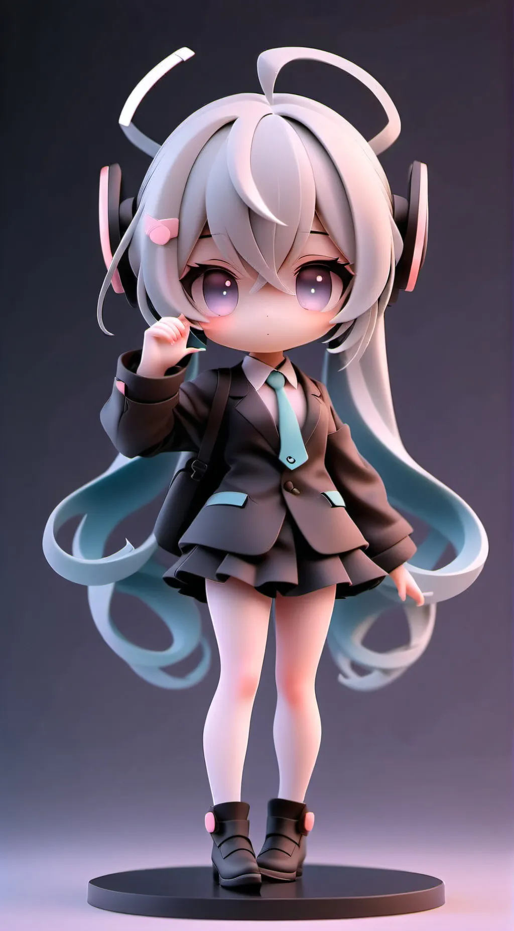 ai character: Miku background
