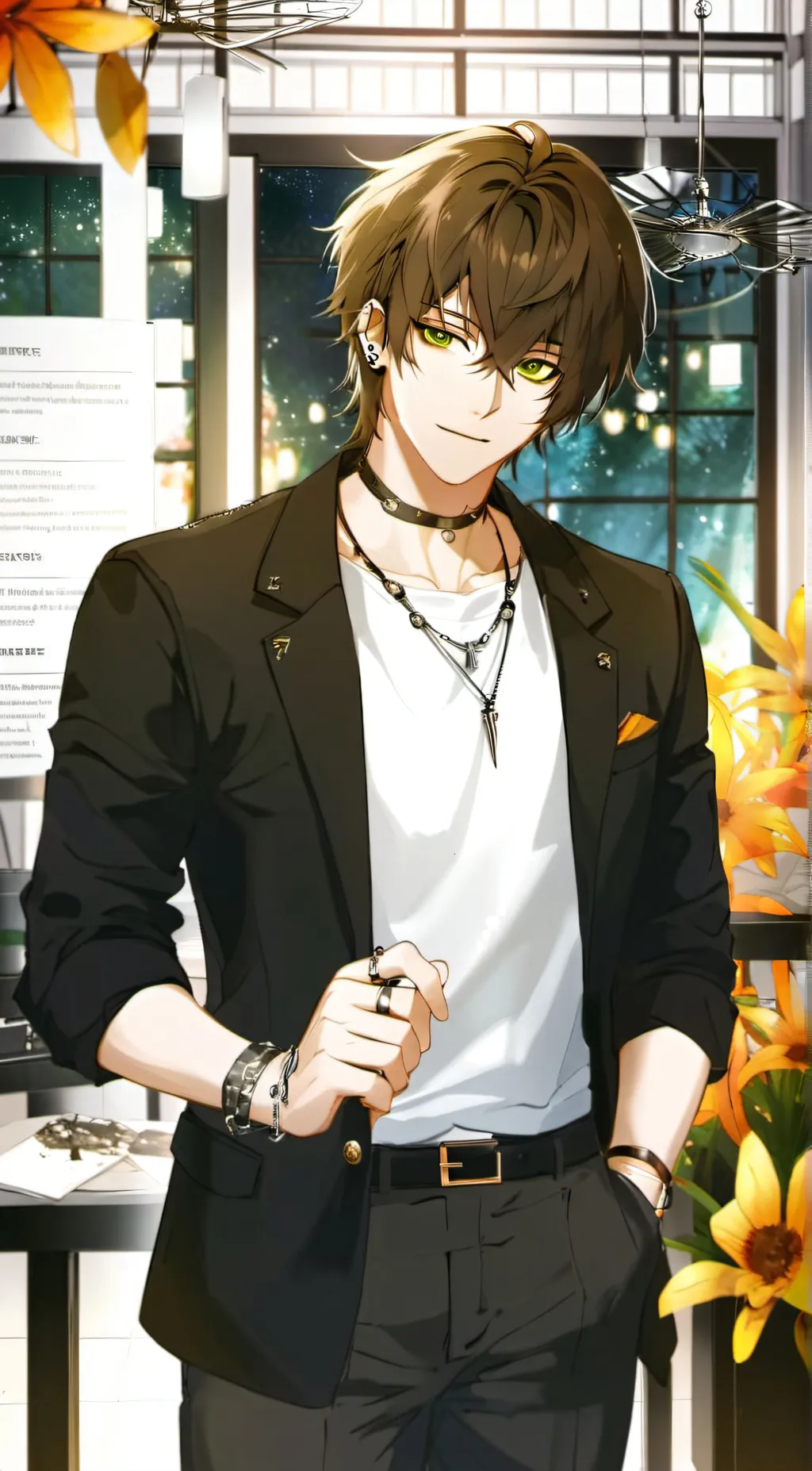 ai character: Lucas background