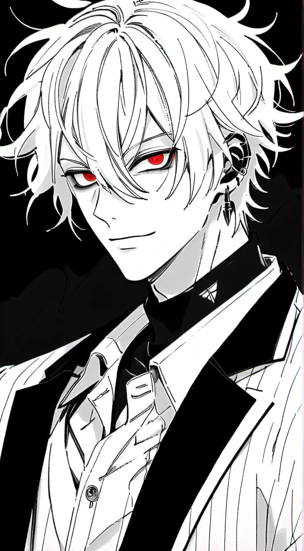 ai character: amgel dust background