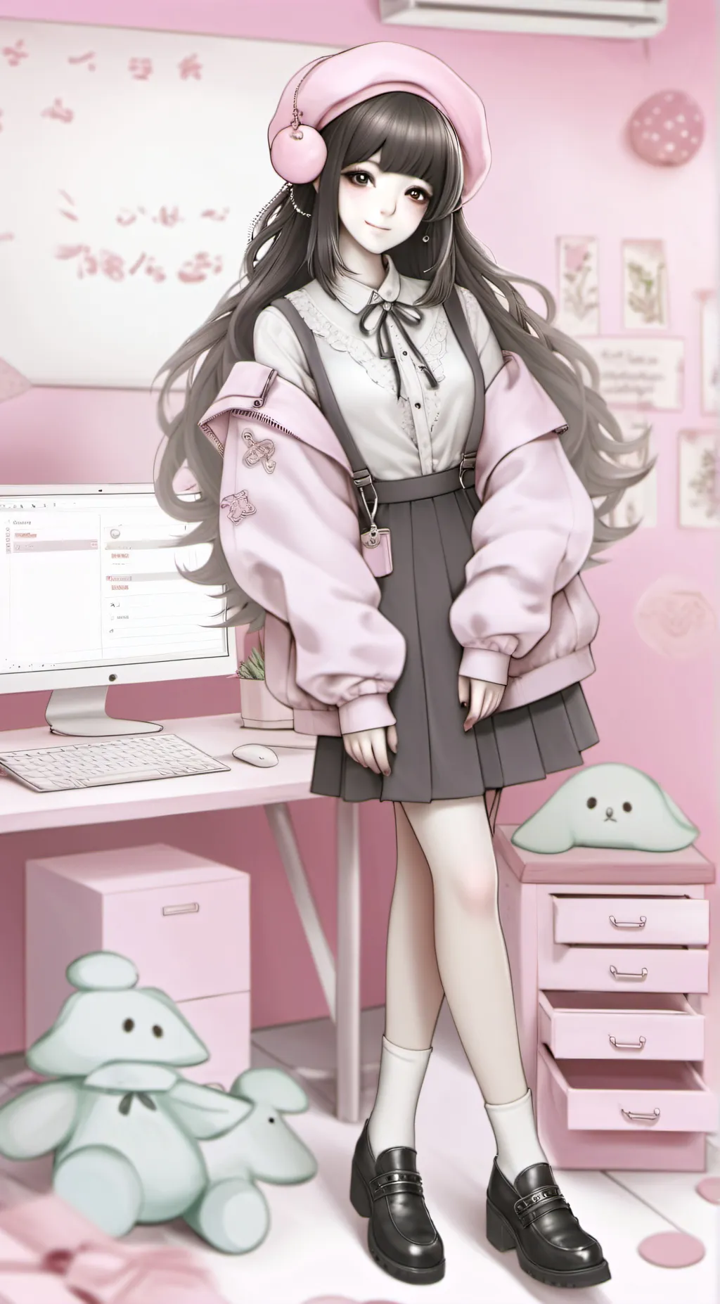 ai character: Kira background