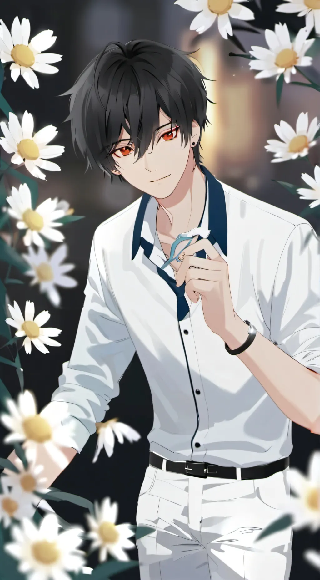 ai character: Finley  background