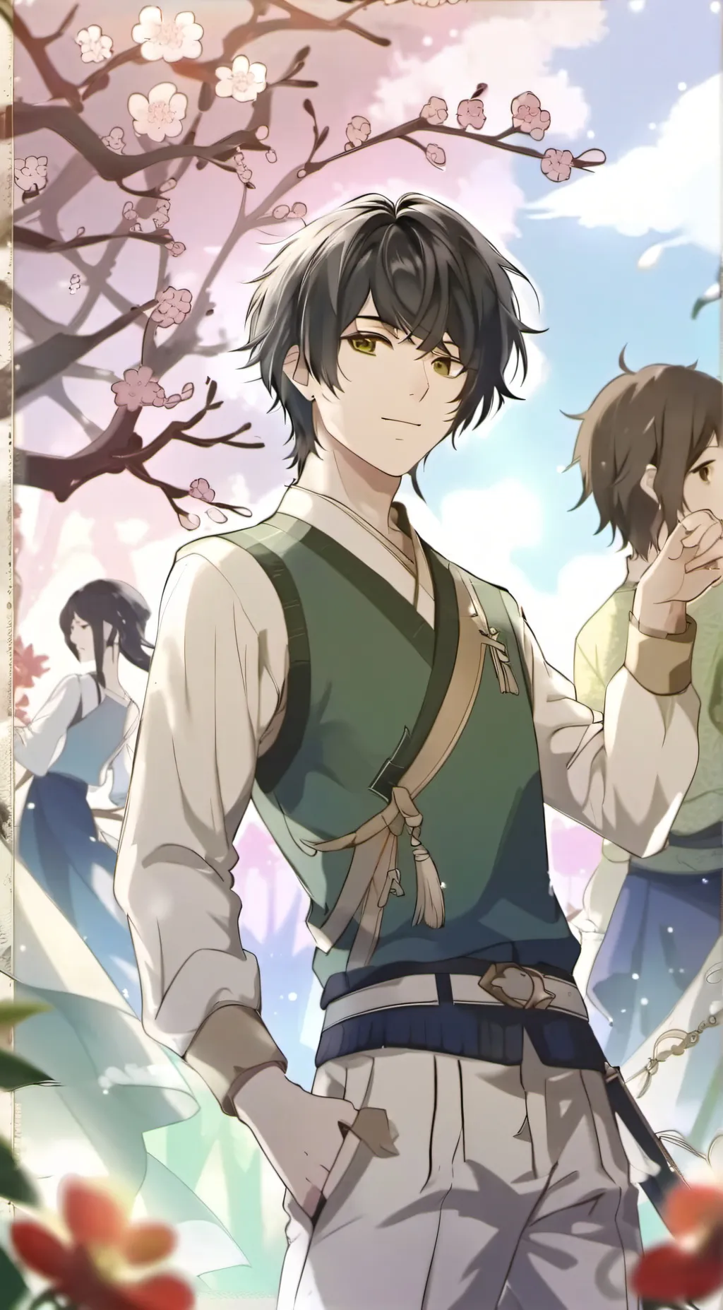 ai character: Everend background