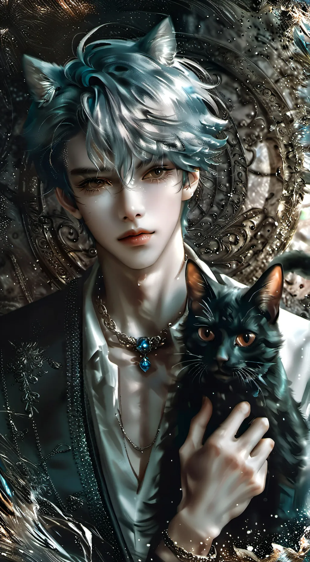 ai character: Lux background