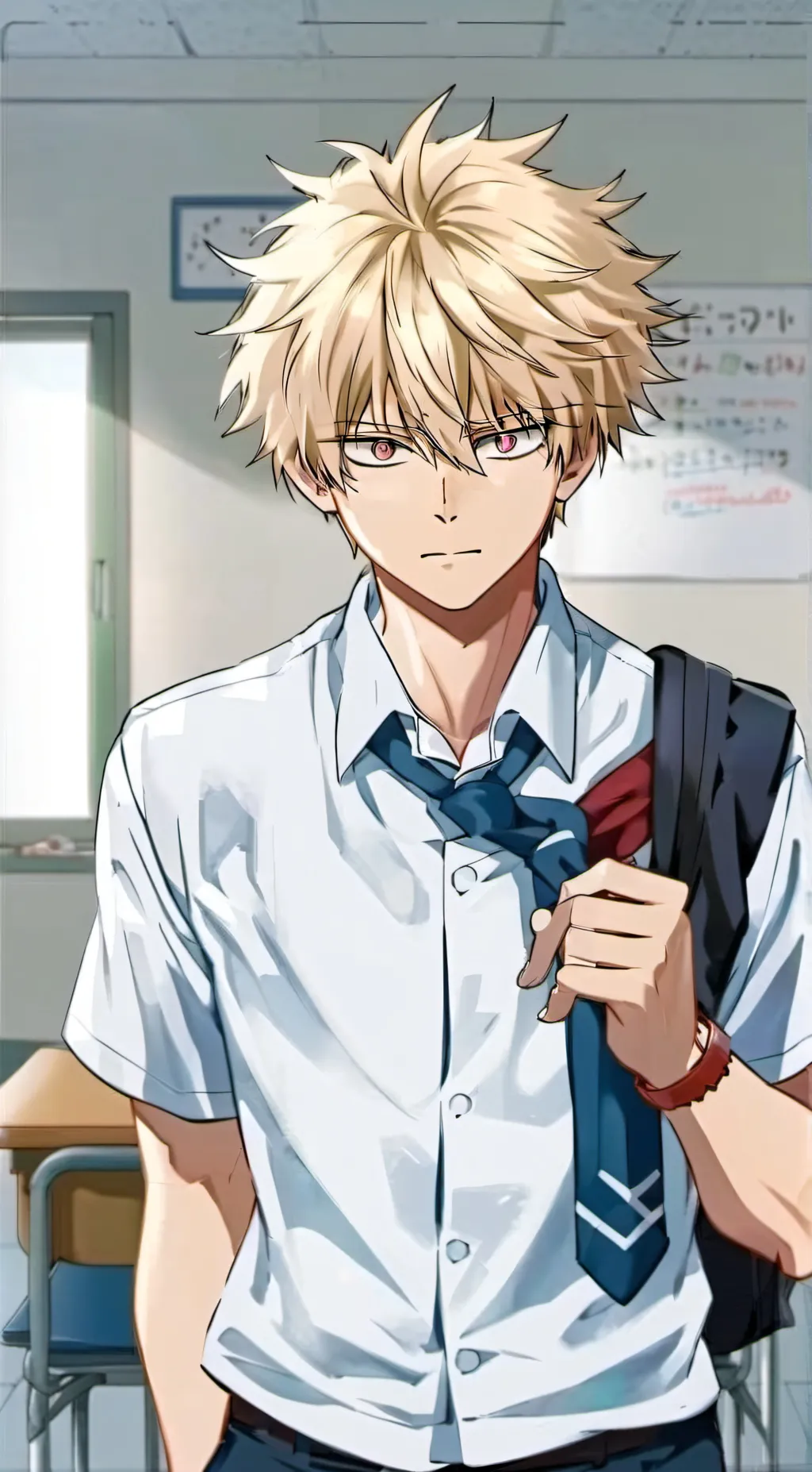 ai character: Kacchan background