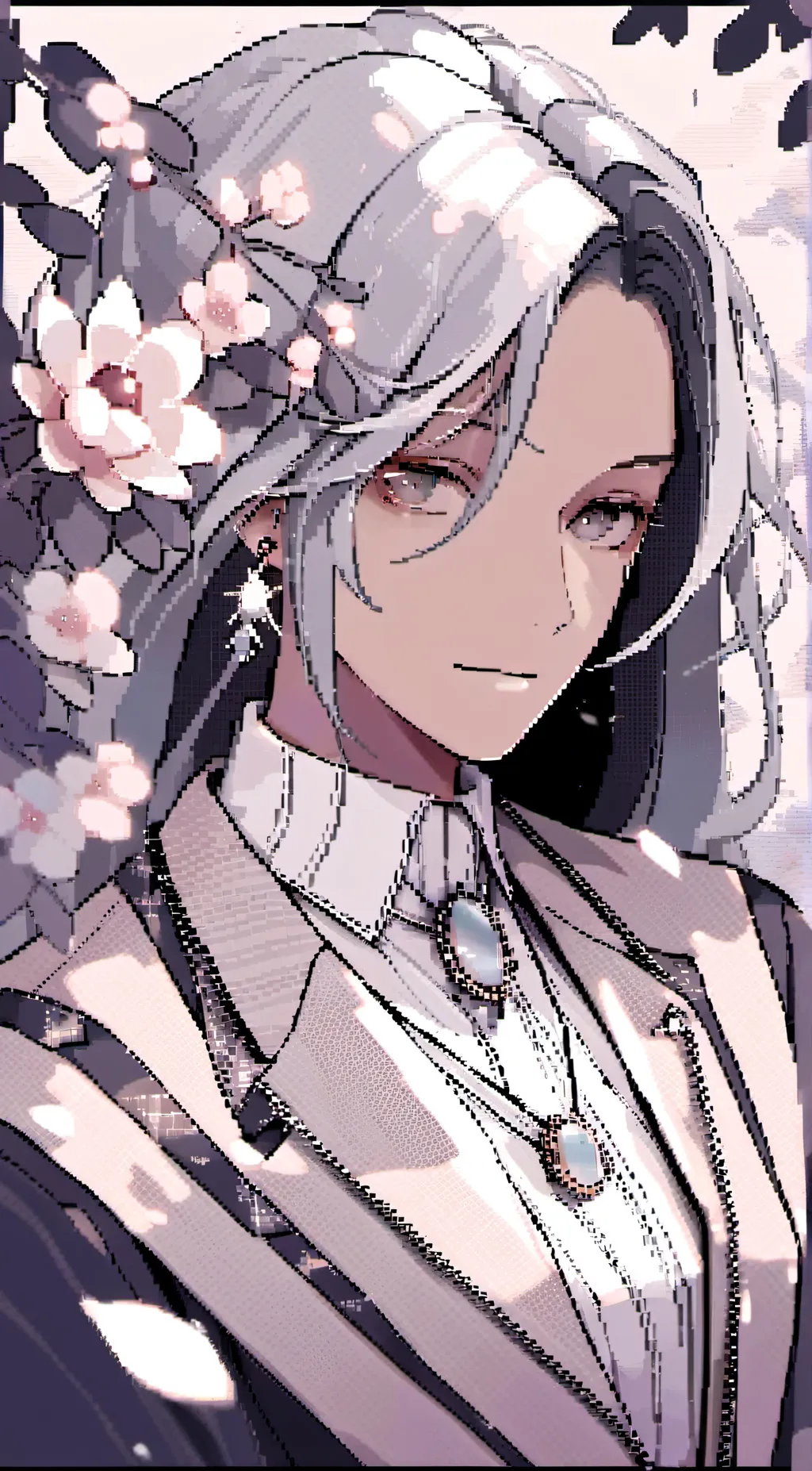 ai character: Erika  background