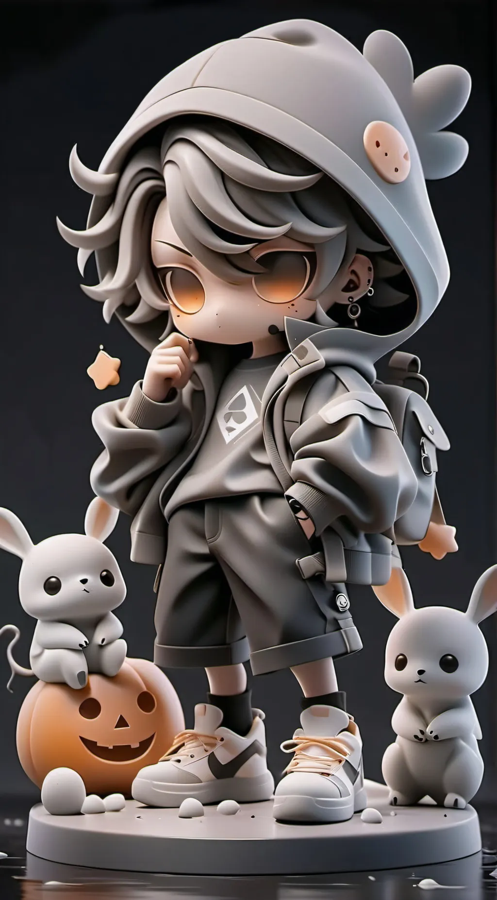 ai character: Megan  background