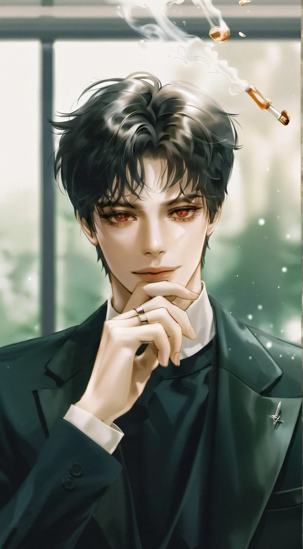 ai character: boyfriend Max background