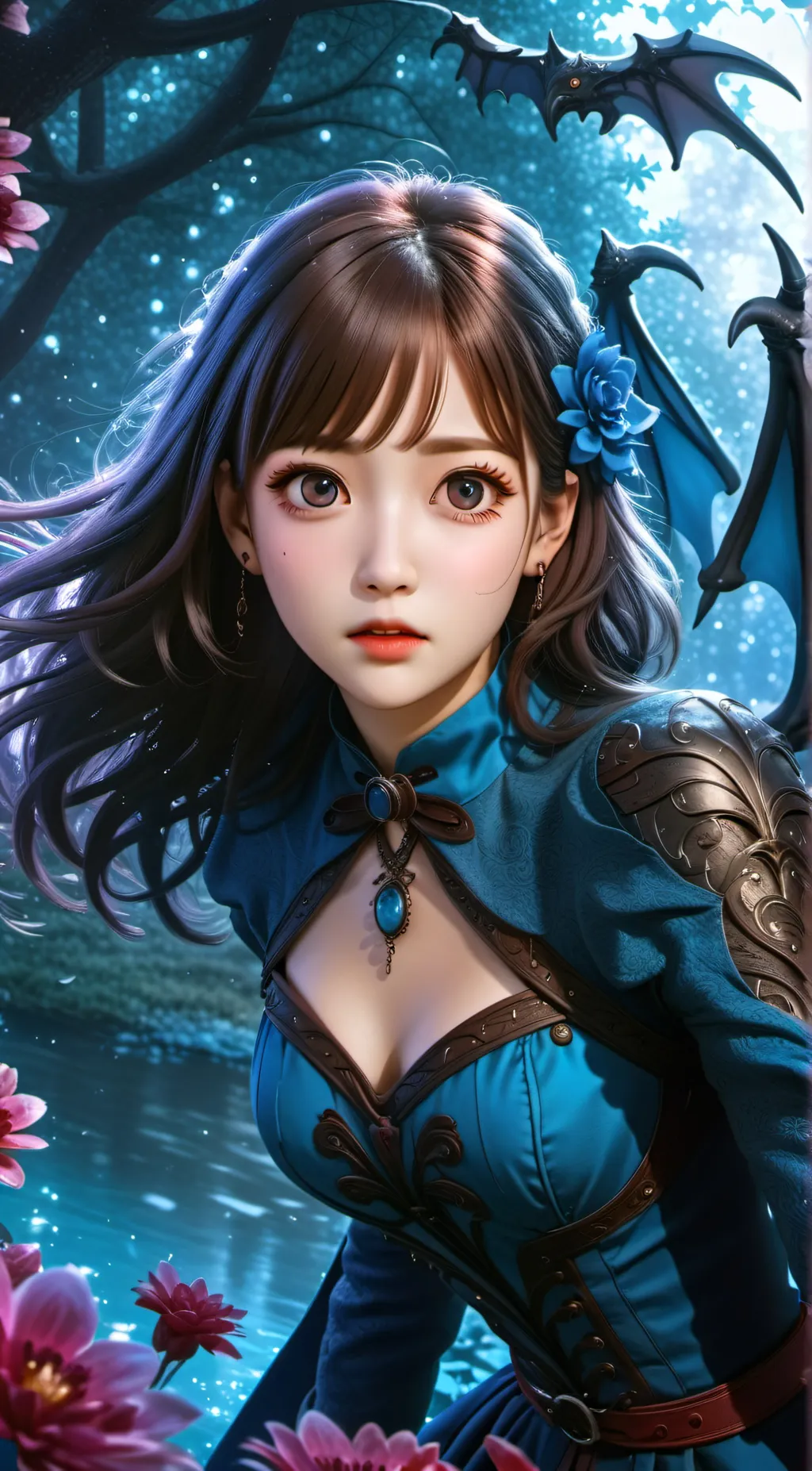 ai character: Bella background