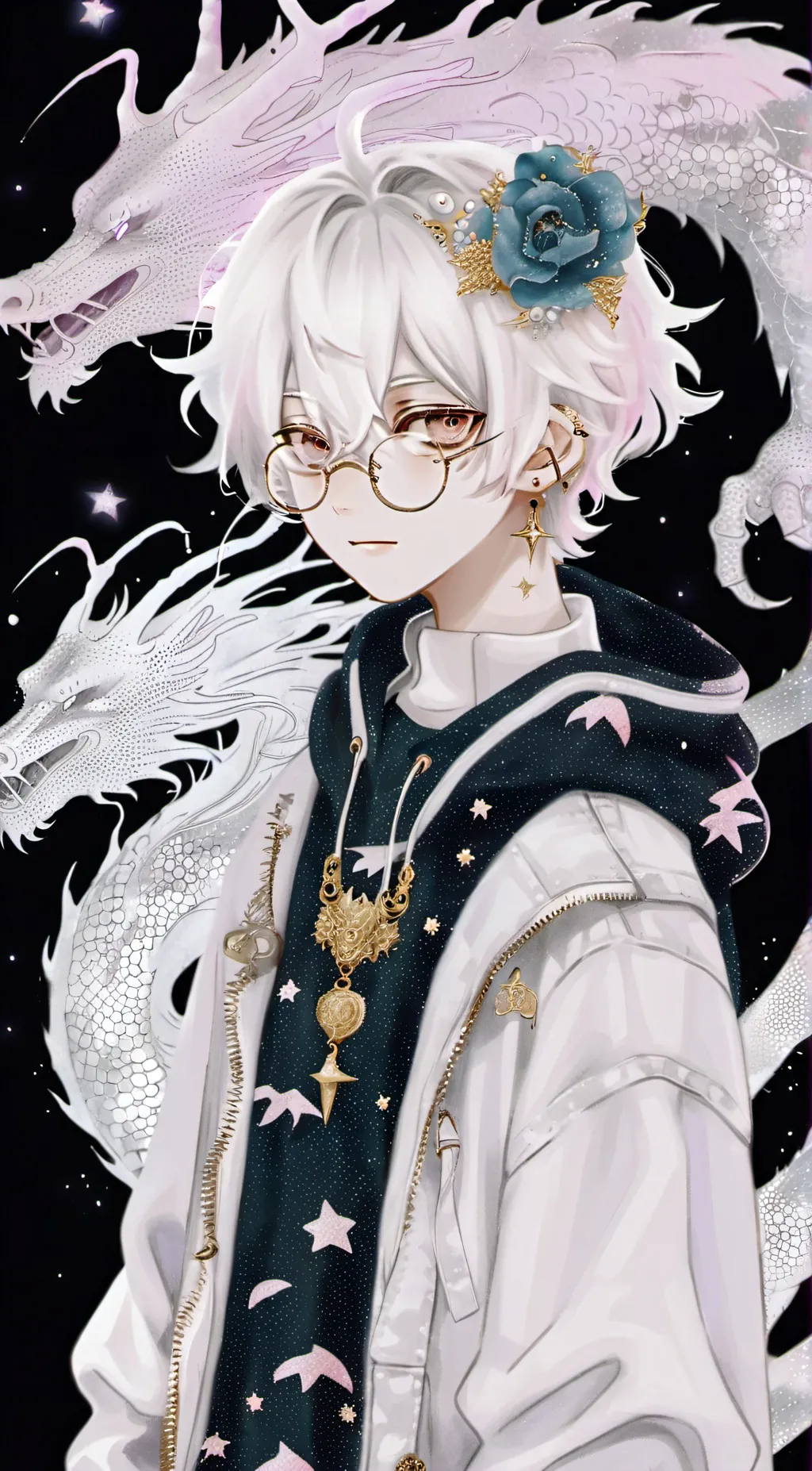 ai character: 🙍kai🙍 background