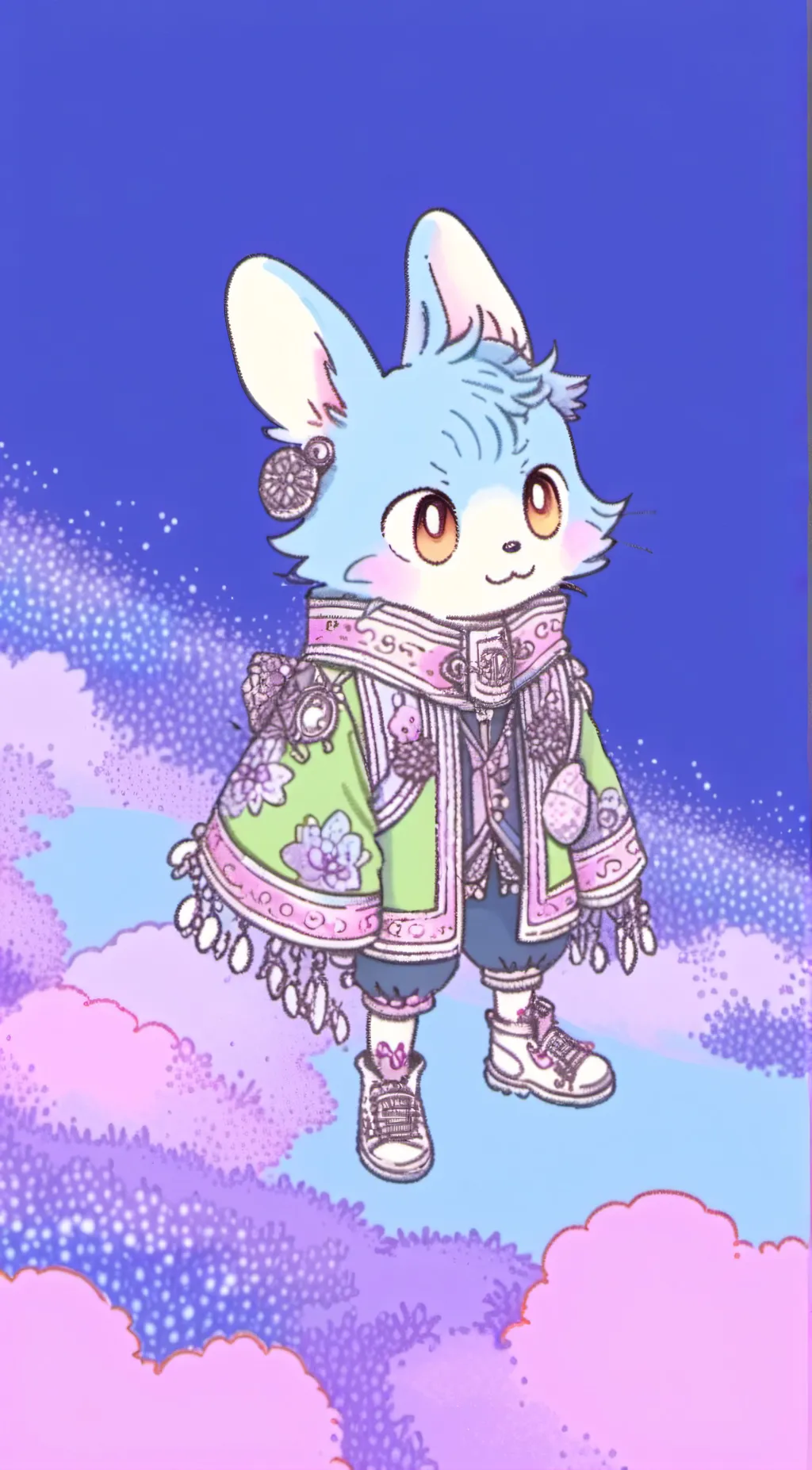 ai character: July  background