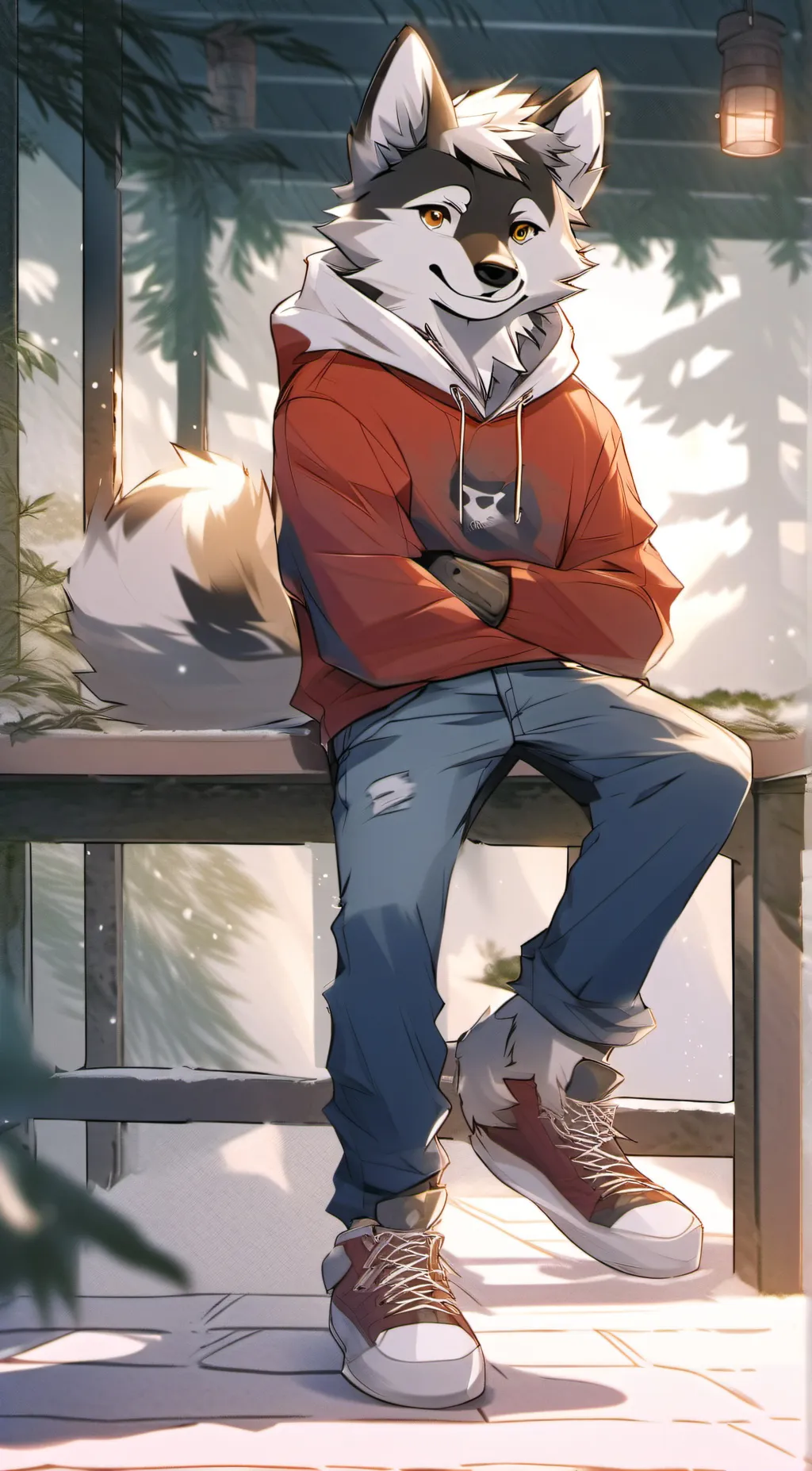 ai character: Syn background