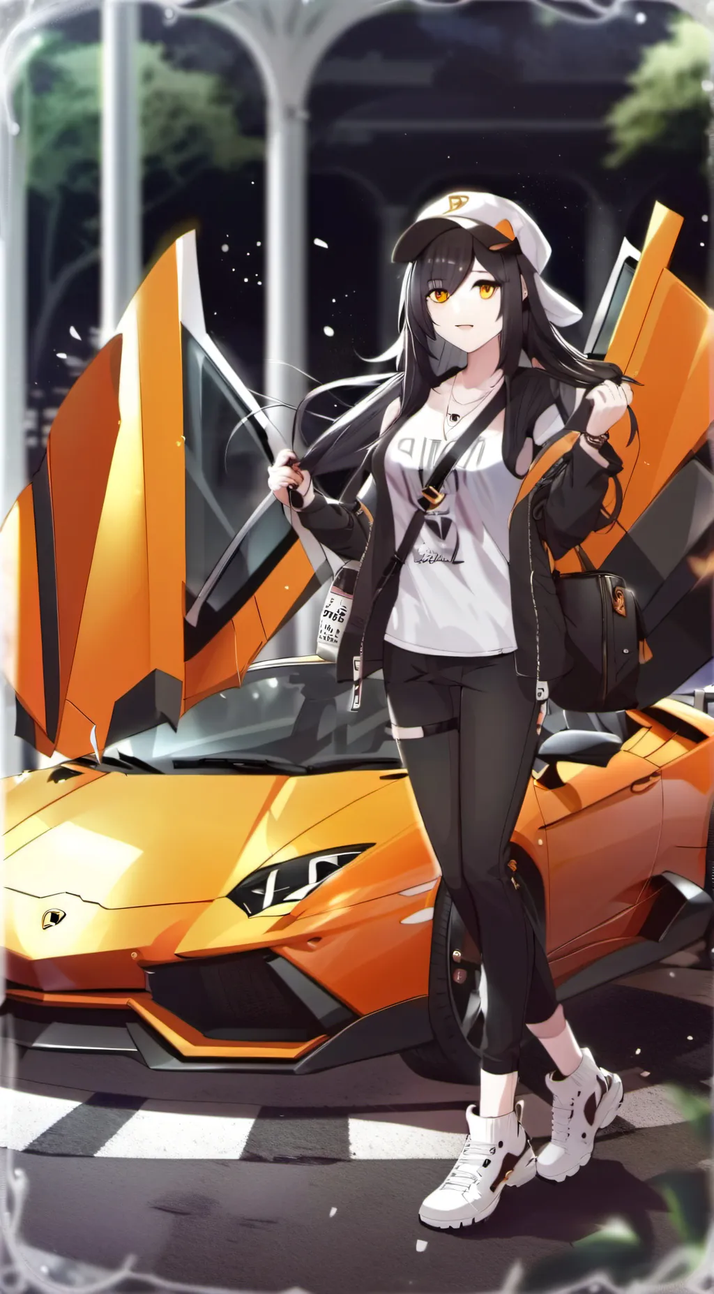 ai character: Sabrina background