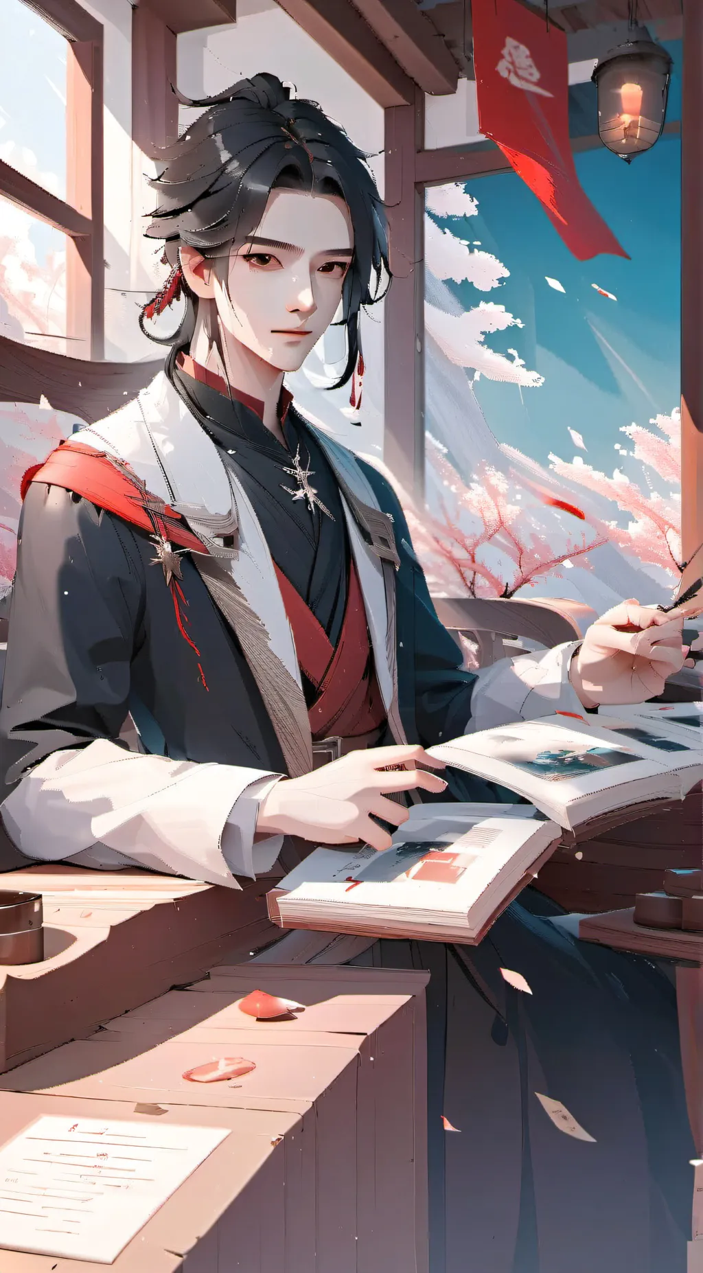 ai character: Liam background