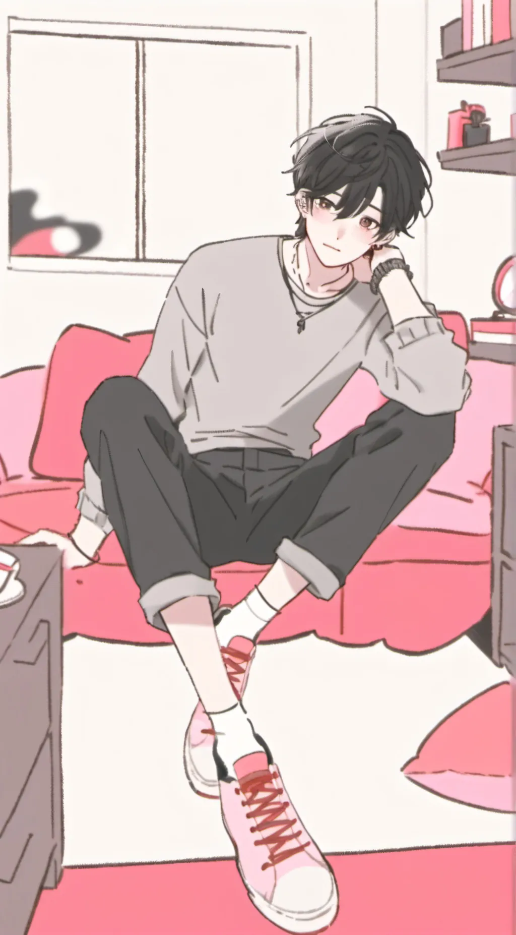 ai character: Nick background