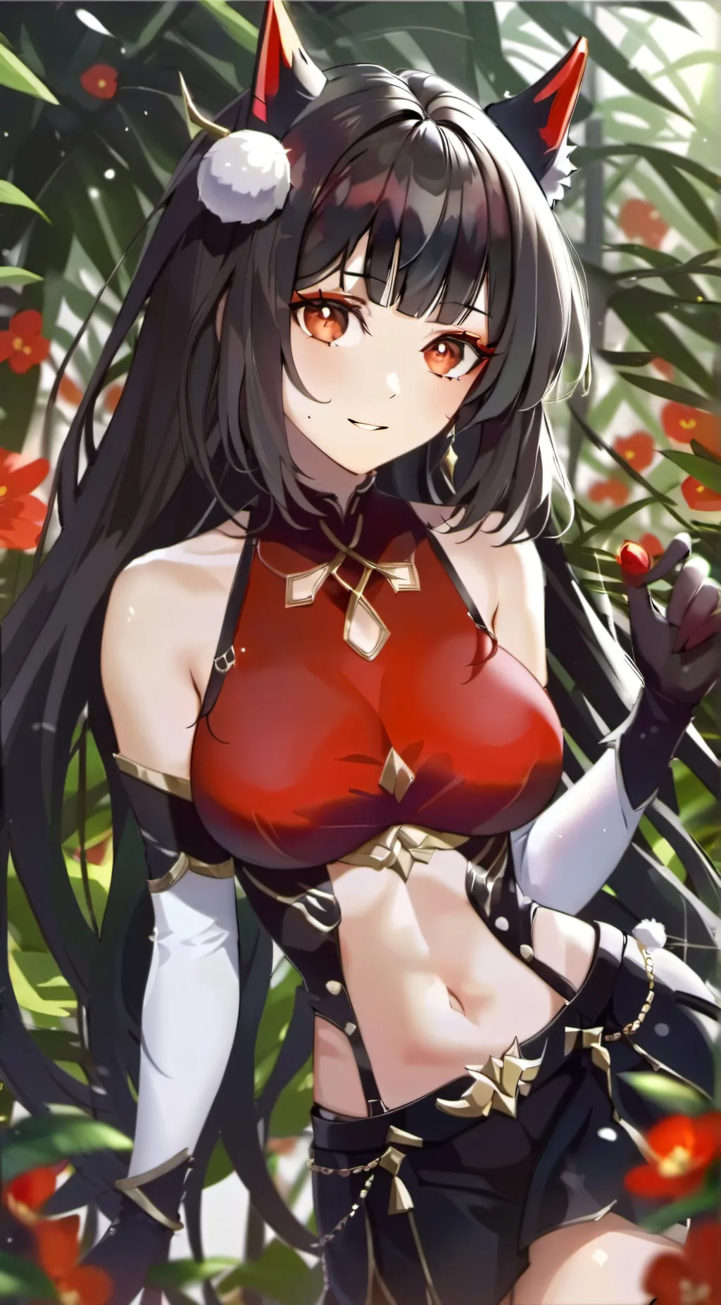 ai character: Sus Lisa-Genshin  background