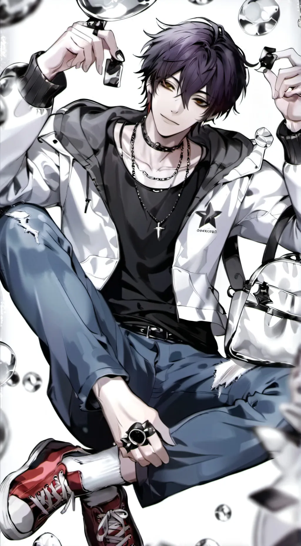 ai character: 𝕬𝖌𝖓𝖚𝖘 background