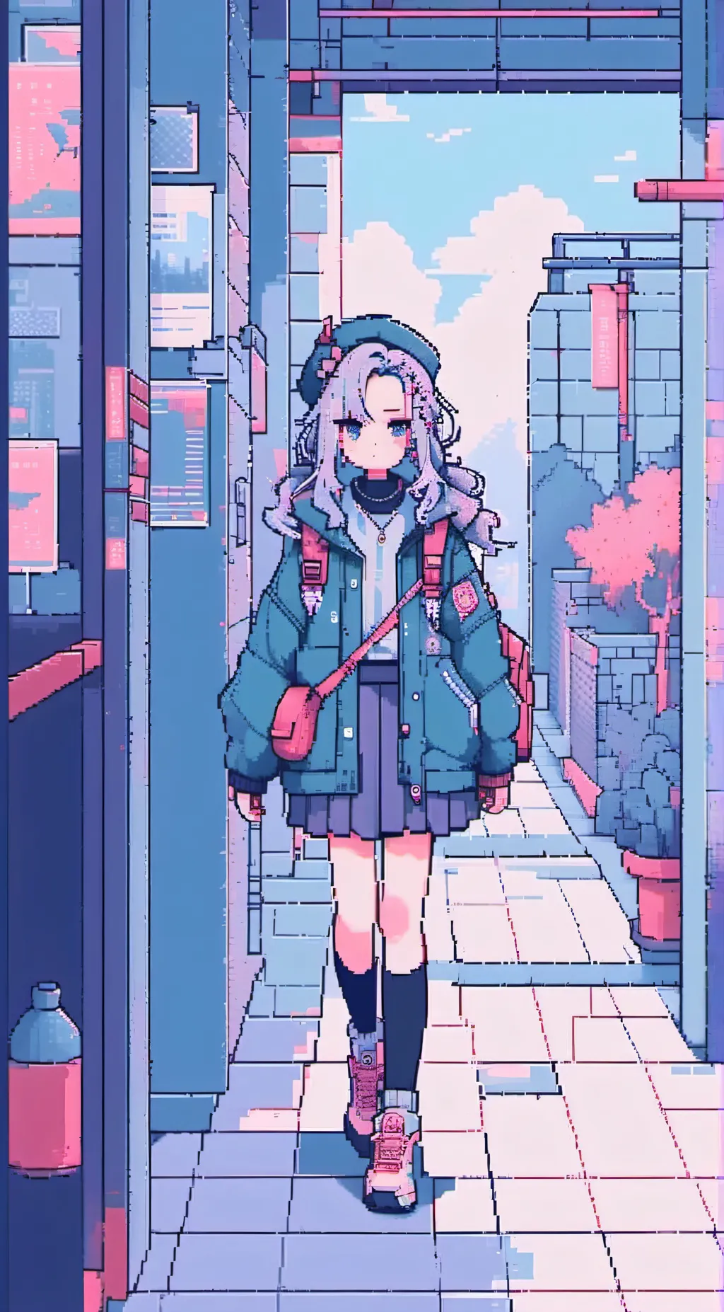 ai character: Rottmnt owl house  background